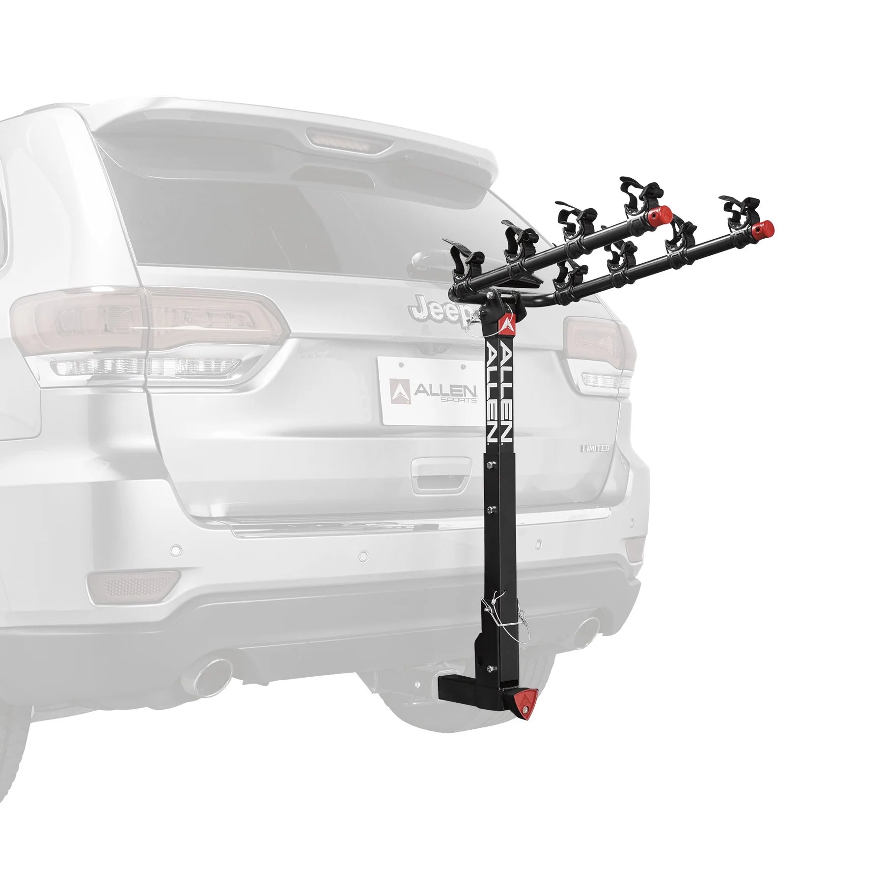 Allen Deluxe Quick-Release (542QR) Hitch Mount 4 Bike Car Rack