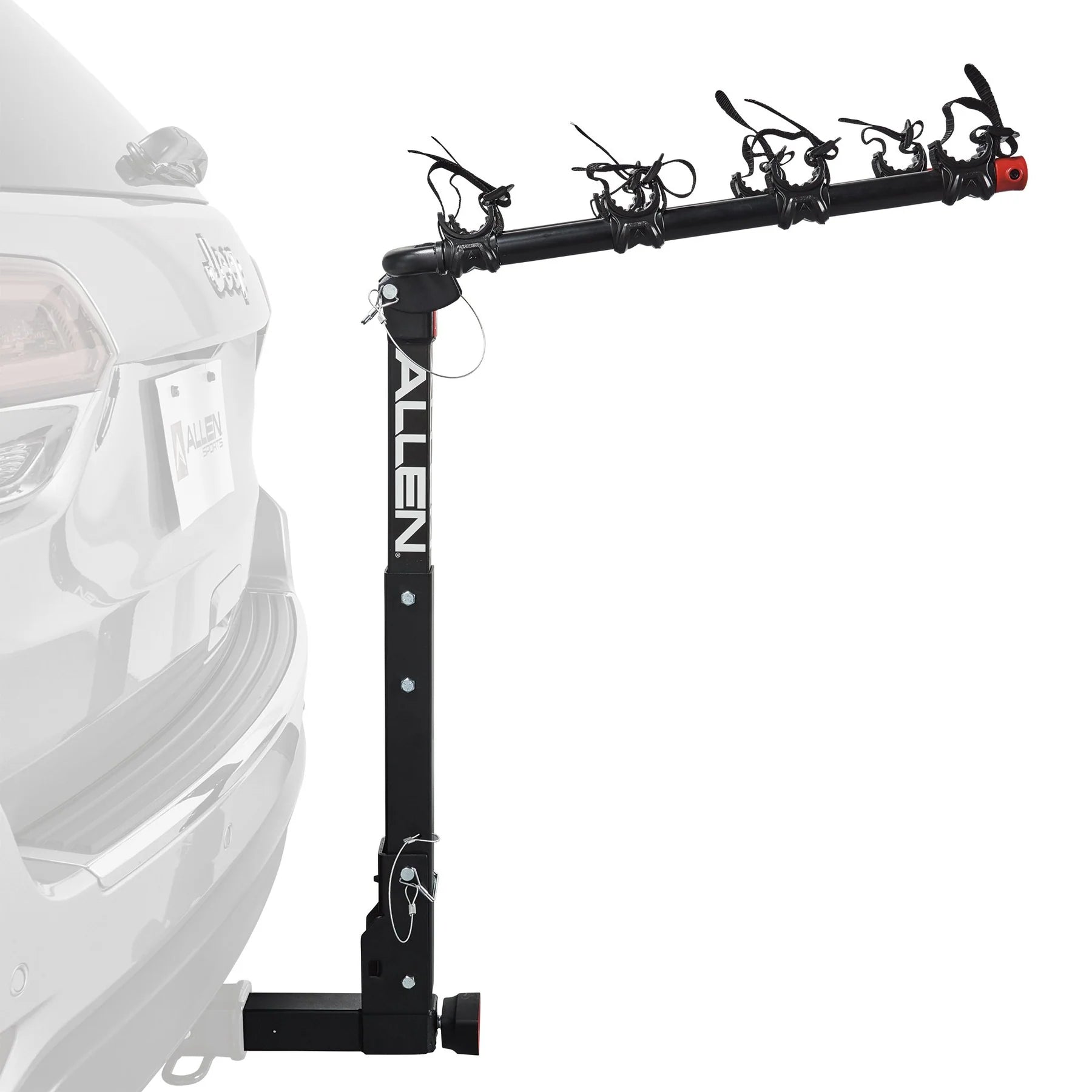 Allen Deluxe Quick-Release (542QR) Hitch Mount 4 Bike Car Rack