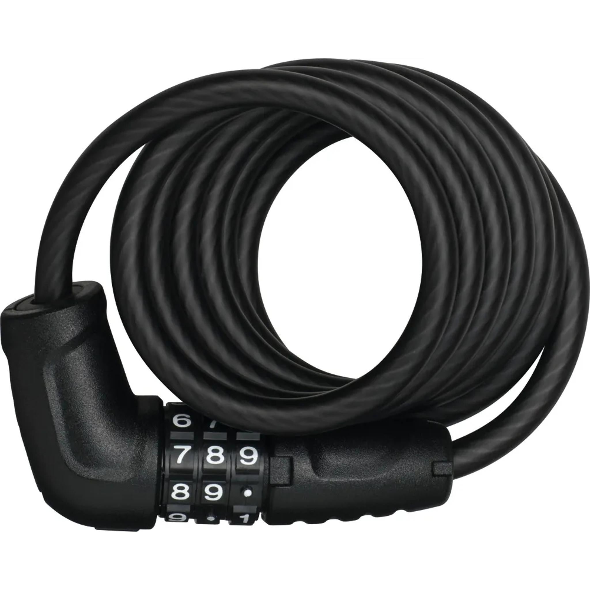 Abus 4508C Coil Star Spiral Cable Combo Lock 150cm (No Bracket)
