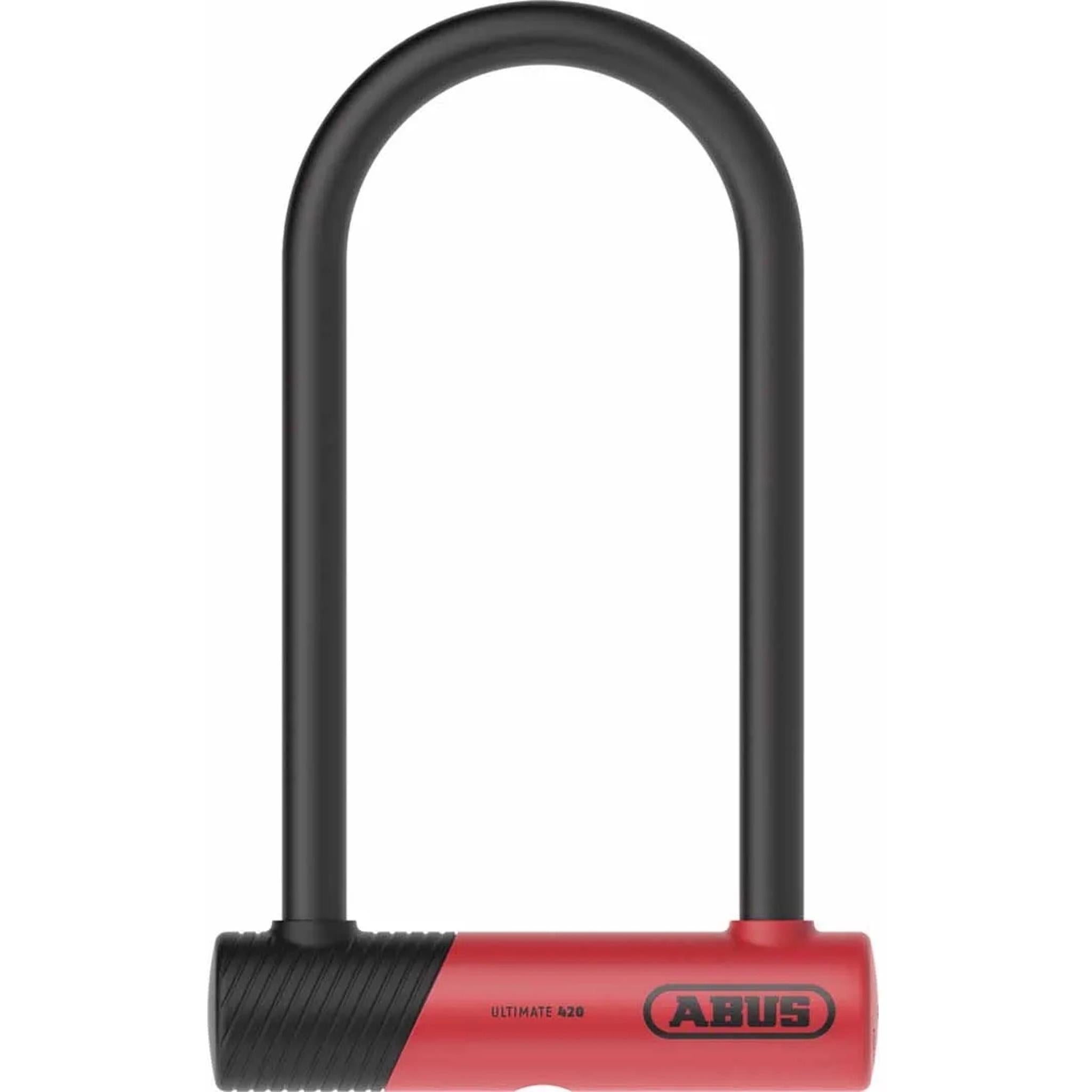 Abus Ultimate 420K 150HB Key U-Lock 140cm Red (inc. USH Bracket)