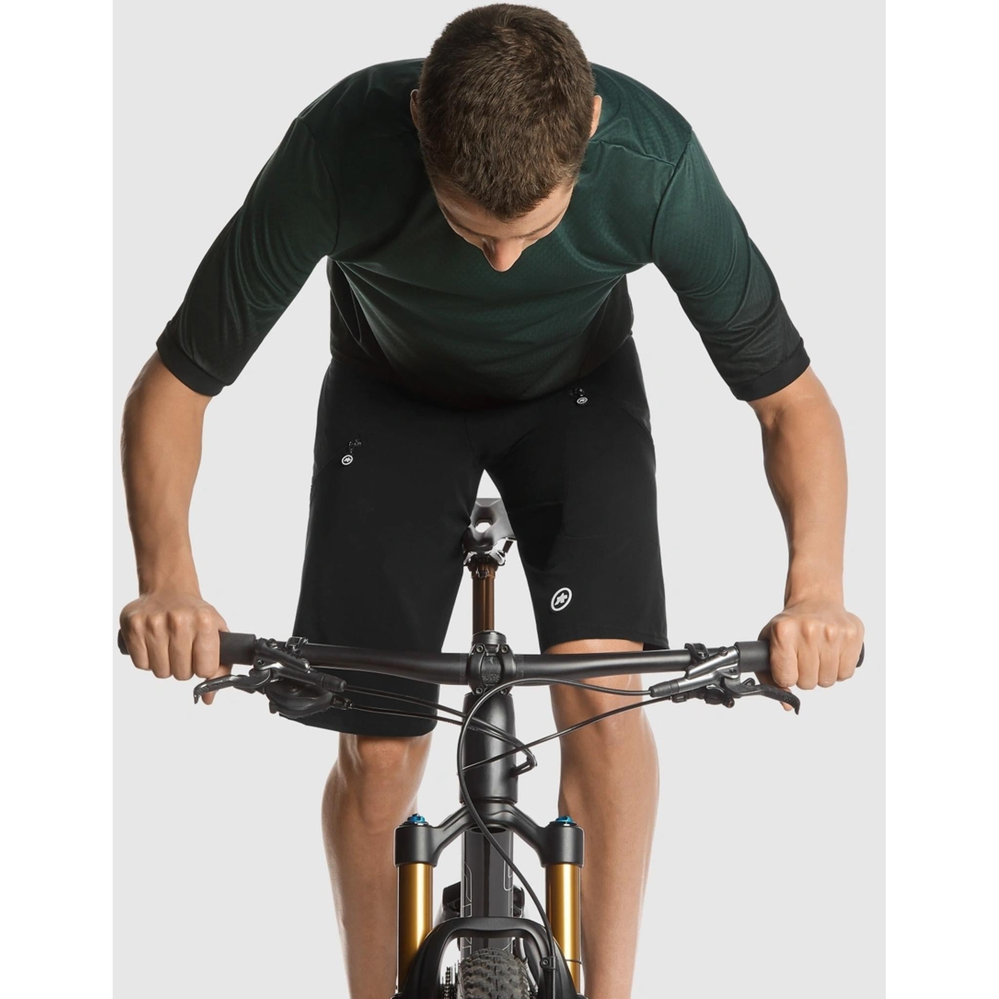 Assos Trail T3 Short Sleeve MTB Jersey Schwarzwald Green XL