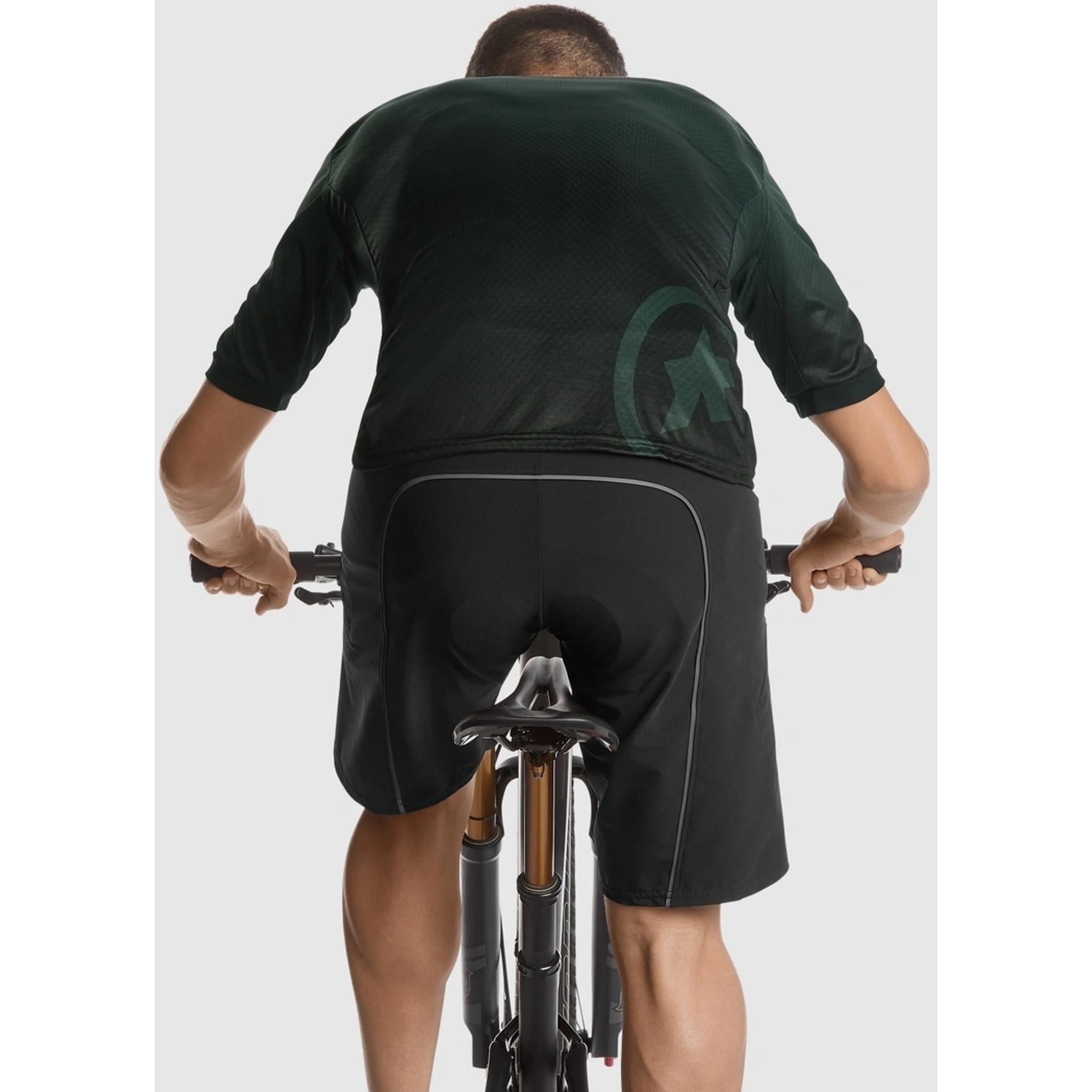 Assos Trail T3 Short Sleeve MTB Jersey Schwarzwald Green XL