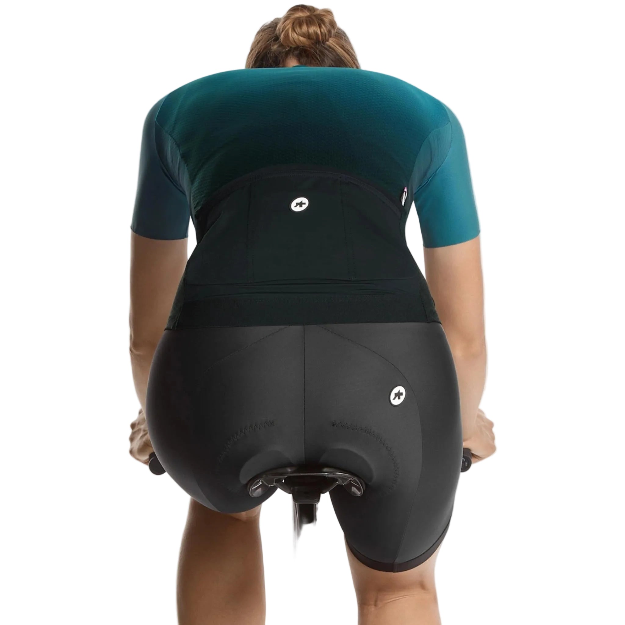 Assos UMA GT C2 Shifter Womens Short Sleeve Jersey Eucalipto Green
