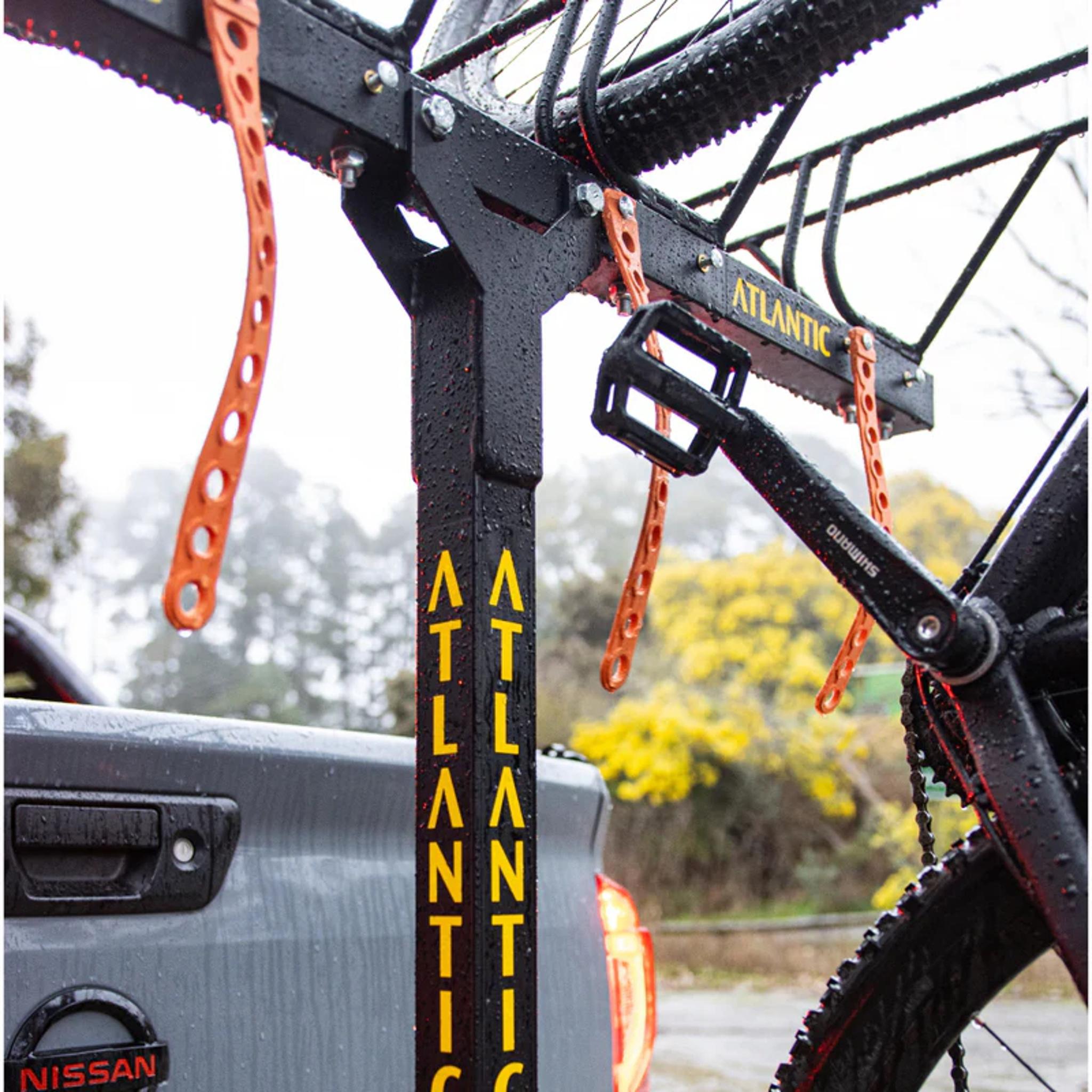 Atlantic 4-Bike Vertical Hitch Rack Black