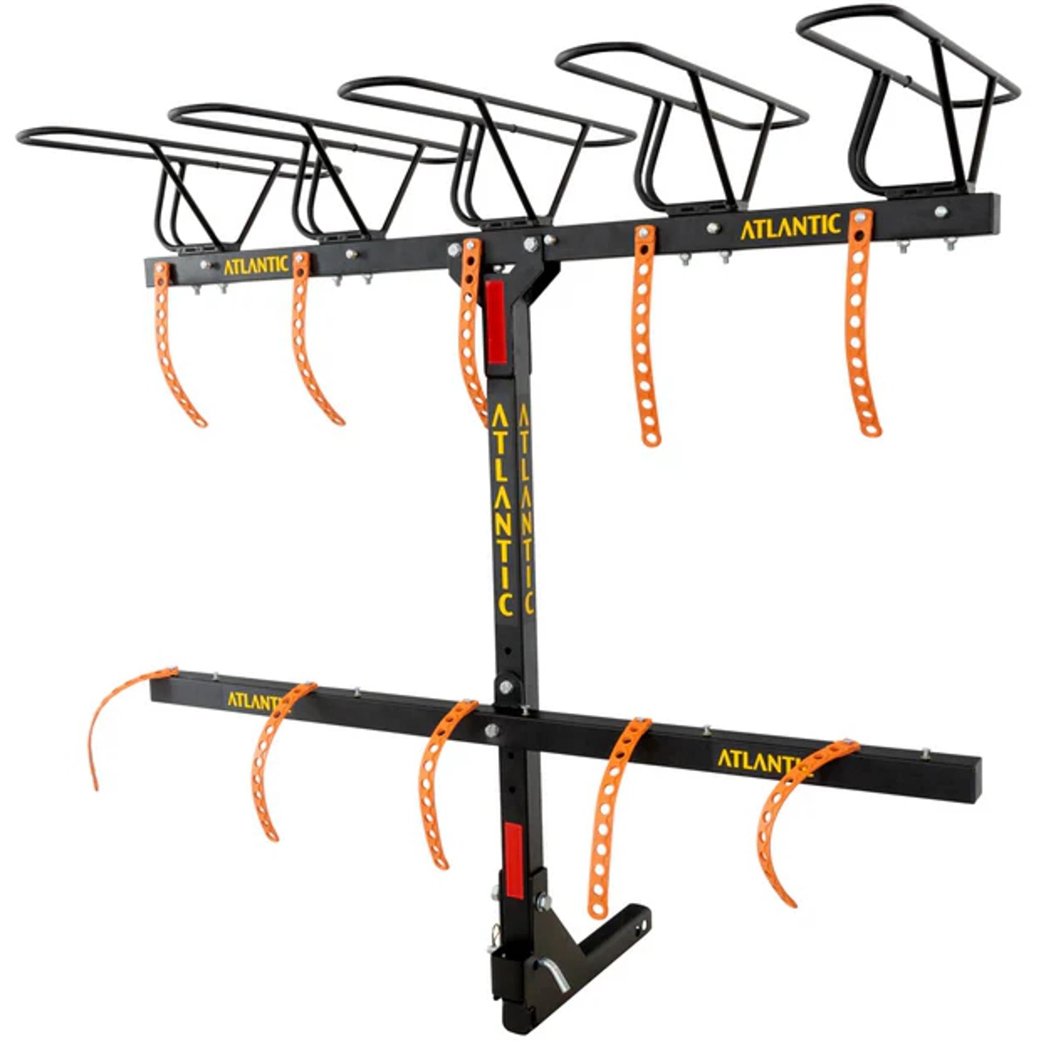 Atlantic 5-Bike Vertical Hitch Rack Black