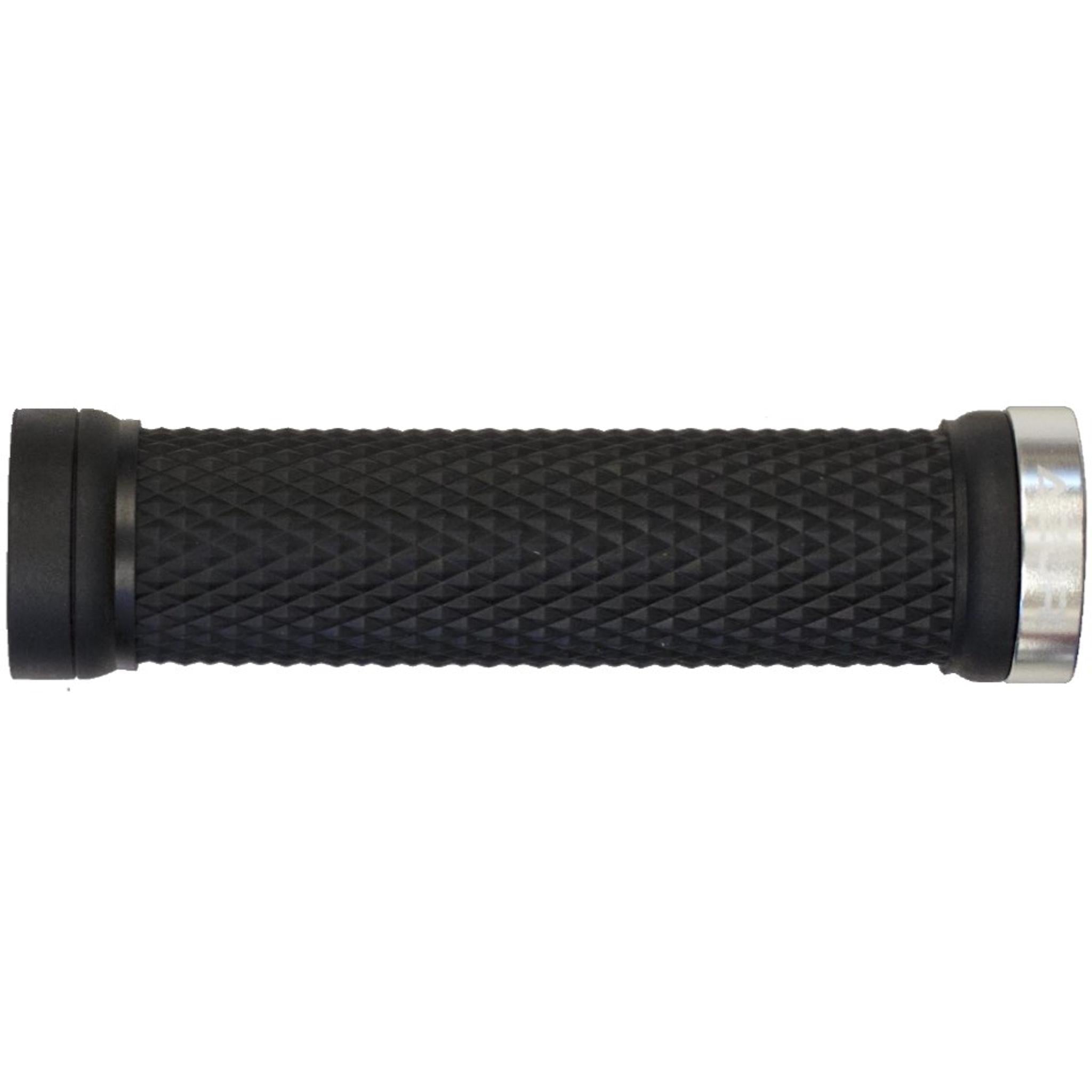 Azur Charge Lock-On Grips 130mm Black/Silver