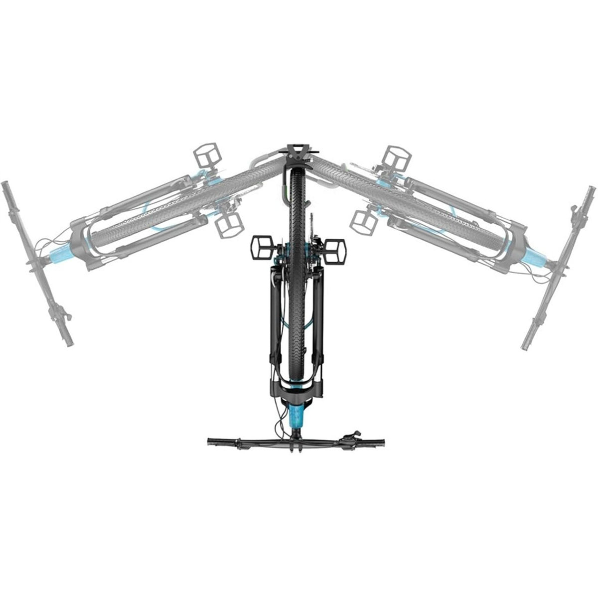 Azur Deluxe Pivoting Bike Storage Hook