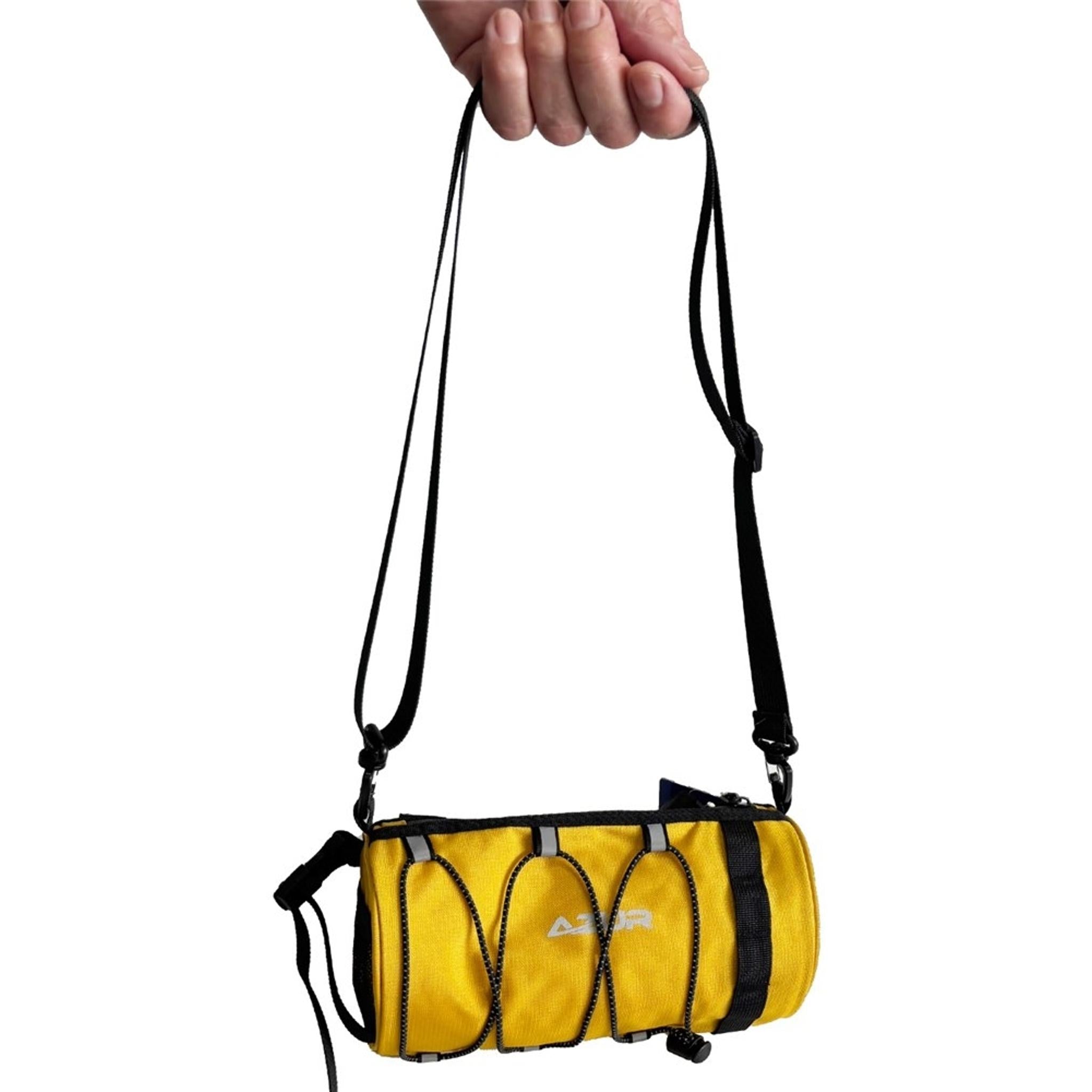 Azur Handlebar Roll Bag 2.3L Ochre