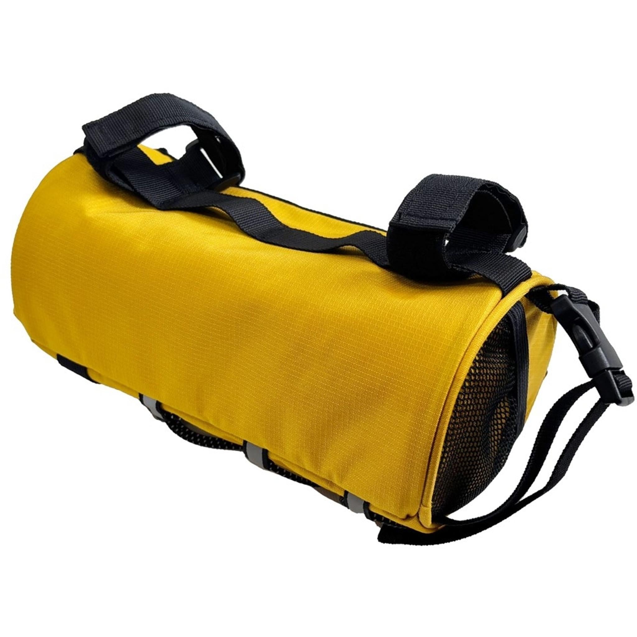 Azur Handlebar Roll Bag 2.3L Yellow