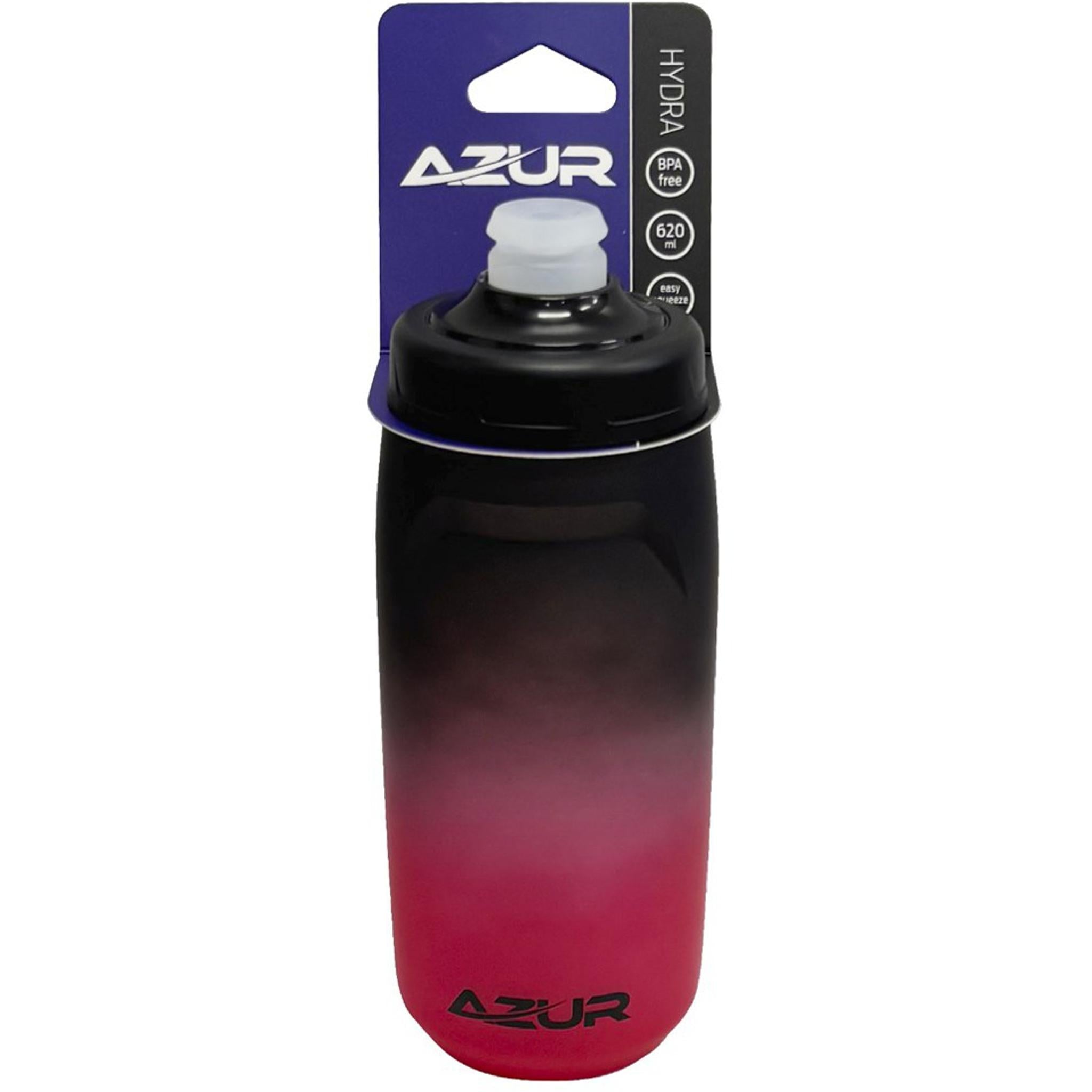 Azur Hydra Water Bottle 620ml Red