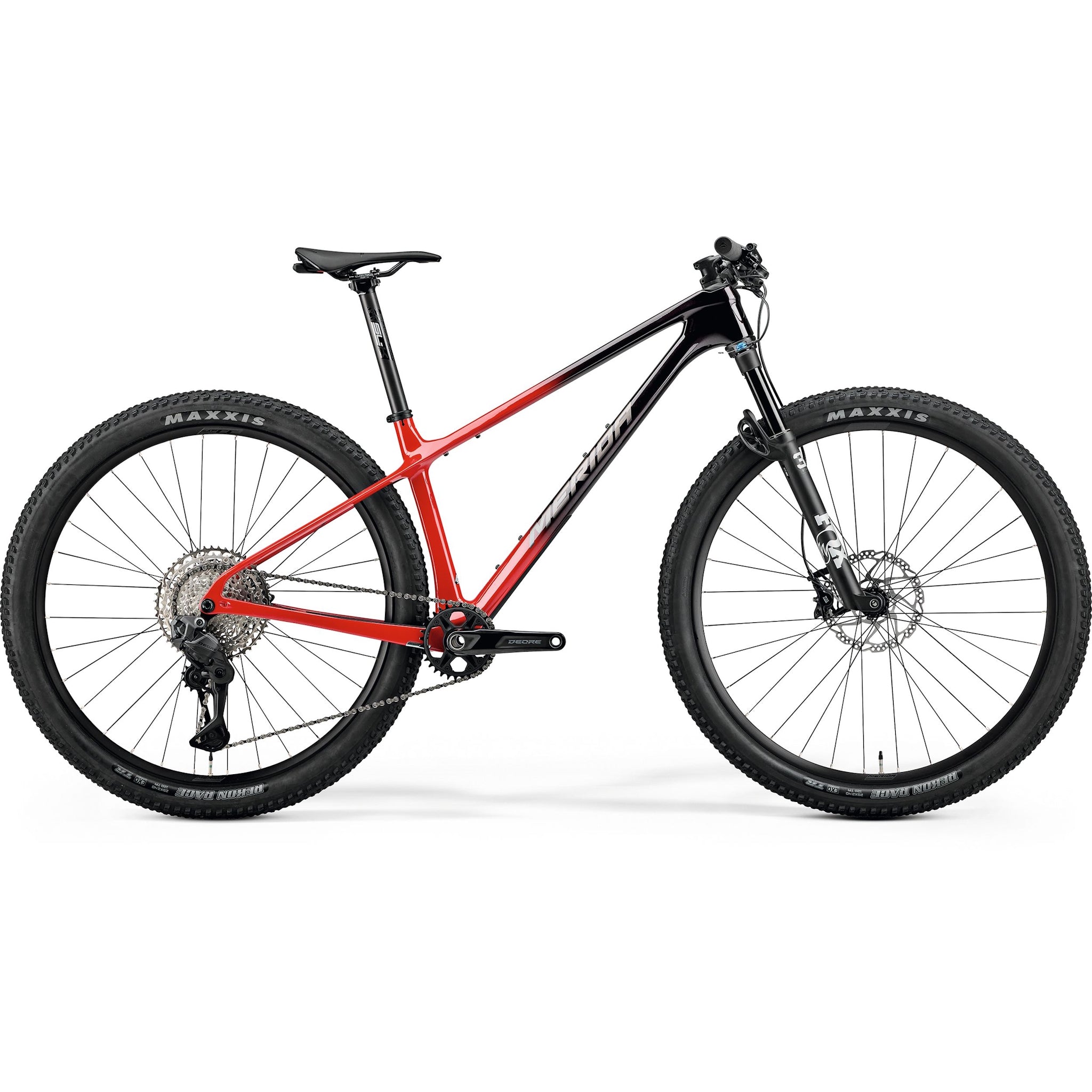 Merida Big.Nine 7000 Cross-Country Bike Black/Red/Warm Slate Grey