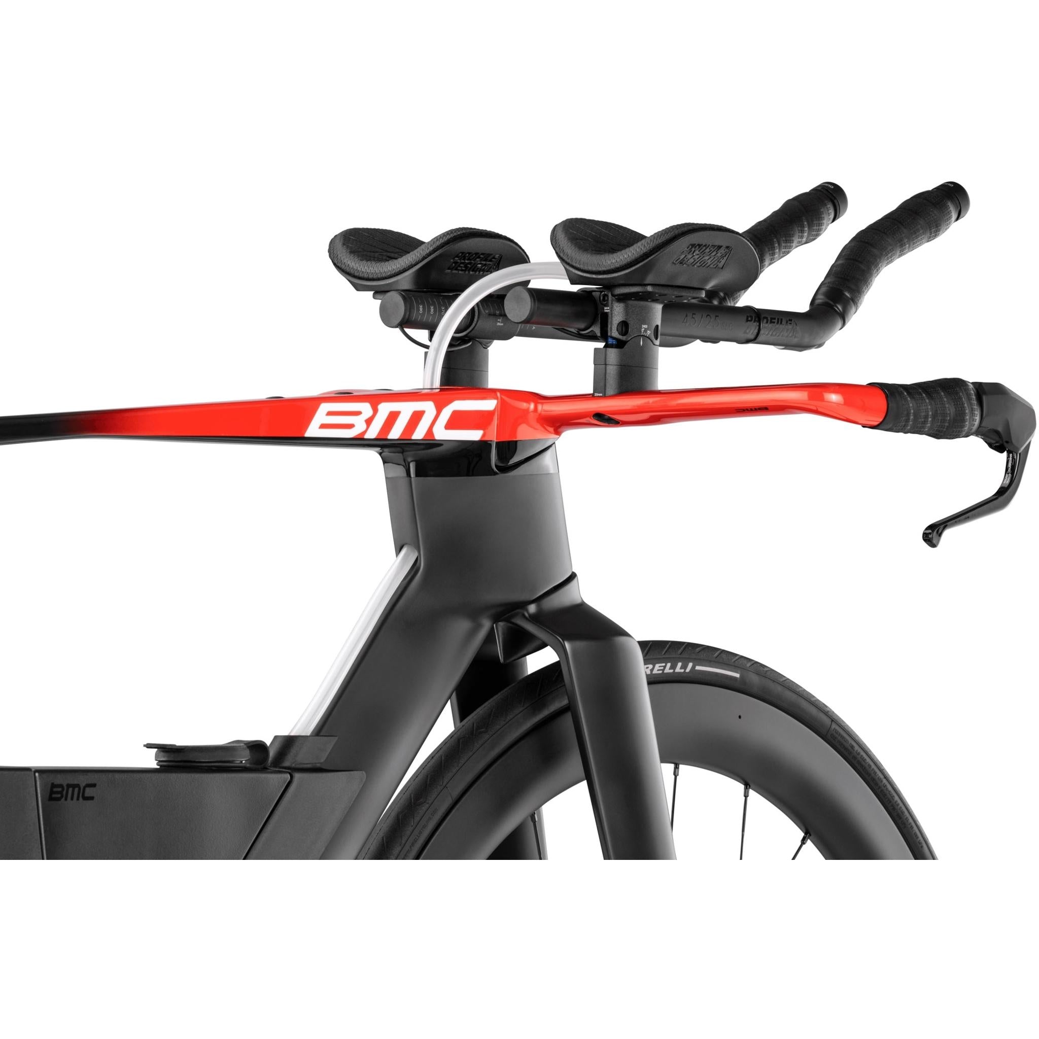 BMC Speedmachine 01 Three Triathlon Bike Carbon/Neon Red