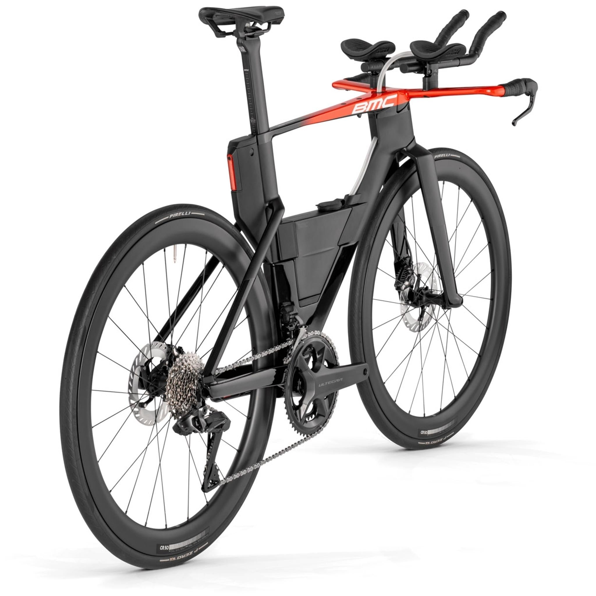 BMC Speedmachine 01 Three Triathlon Bike Carbon/Neon Red