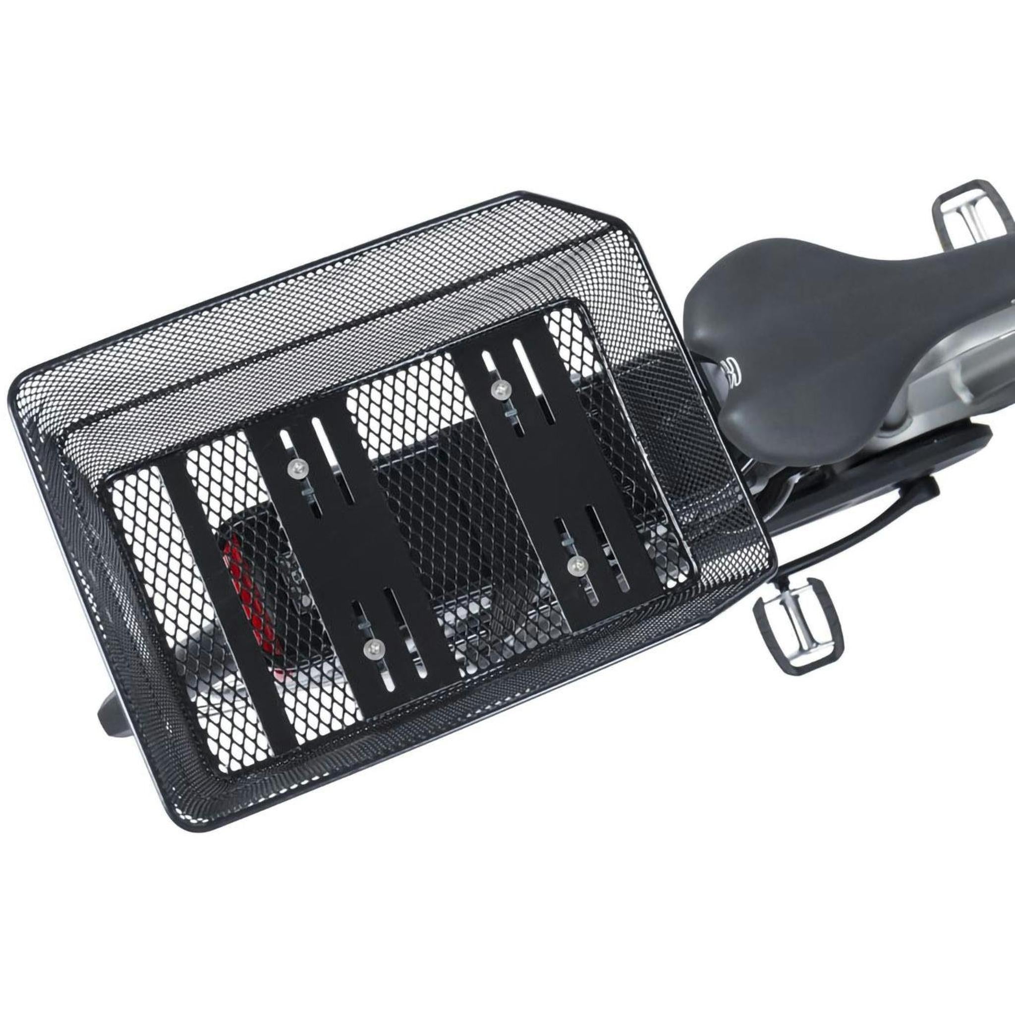 Basil Cento Rear Basket Multisystem NX WSL 38.5x24x13.5cm Black