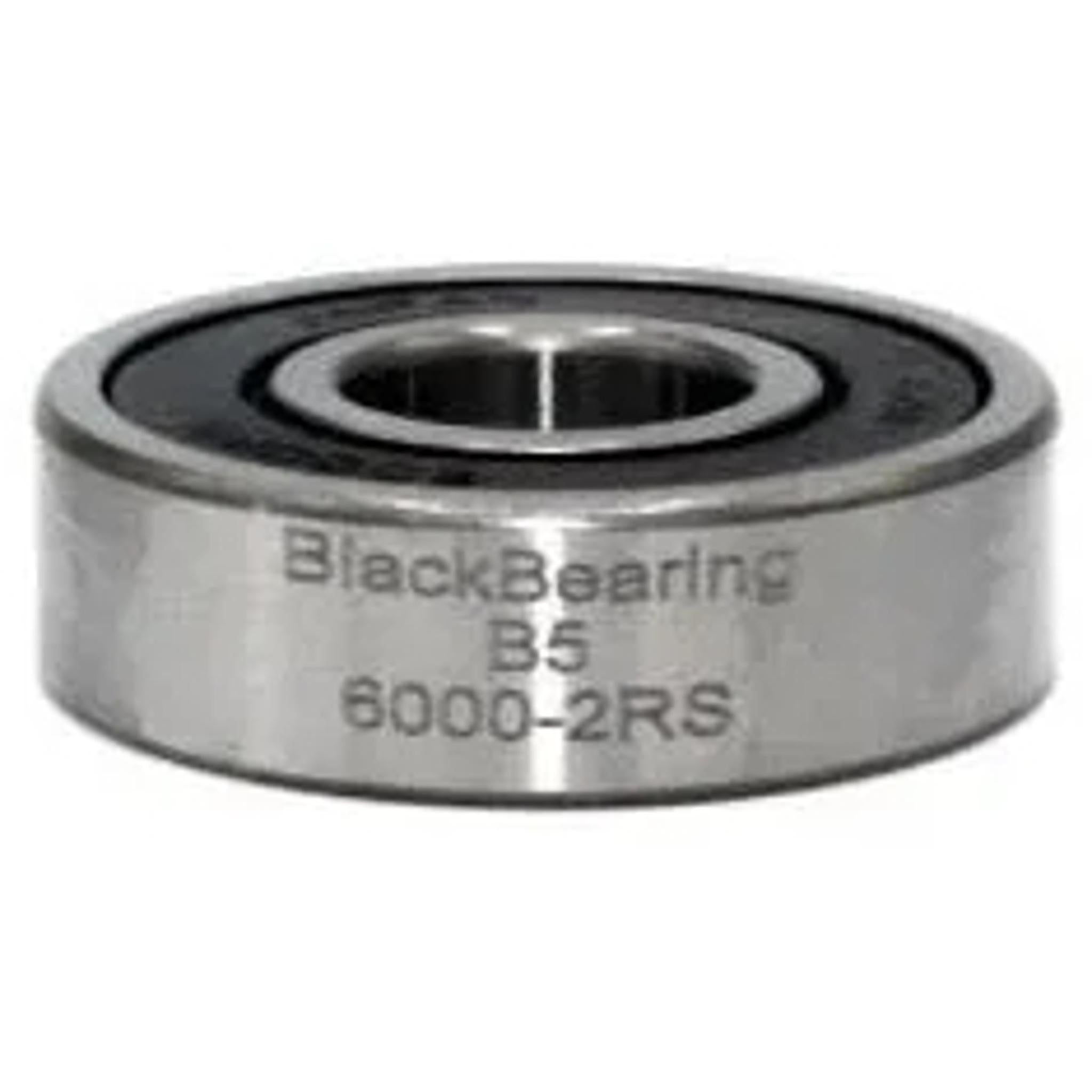 Black Bearings B5 6000 Radial Hub Bearing 10x26x8mm