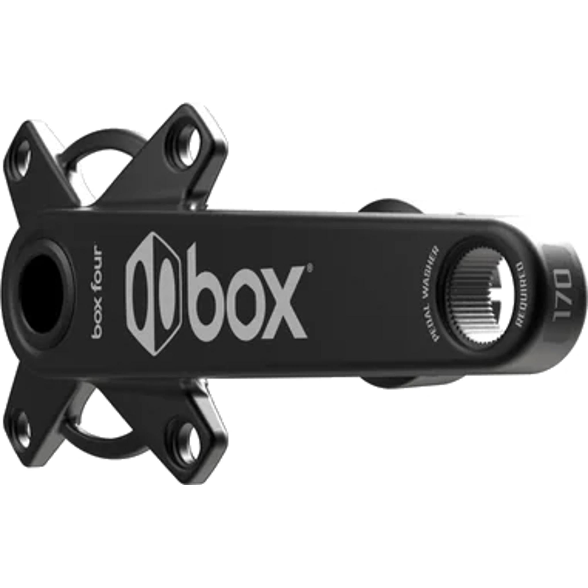 Box Four CF-2 2-Piece BMX Crankset 170mm Black