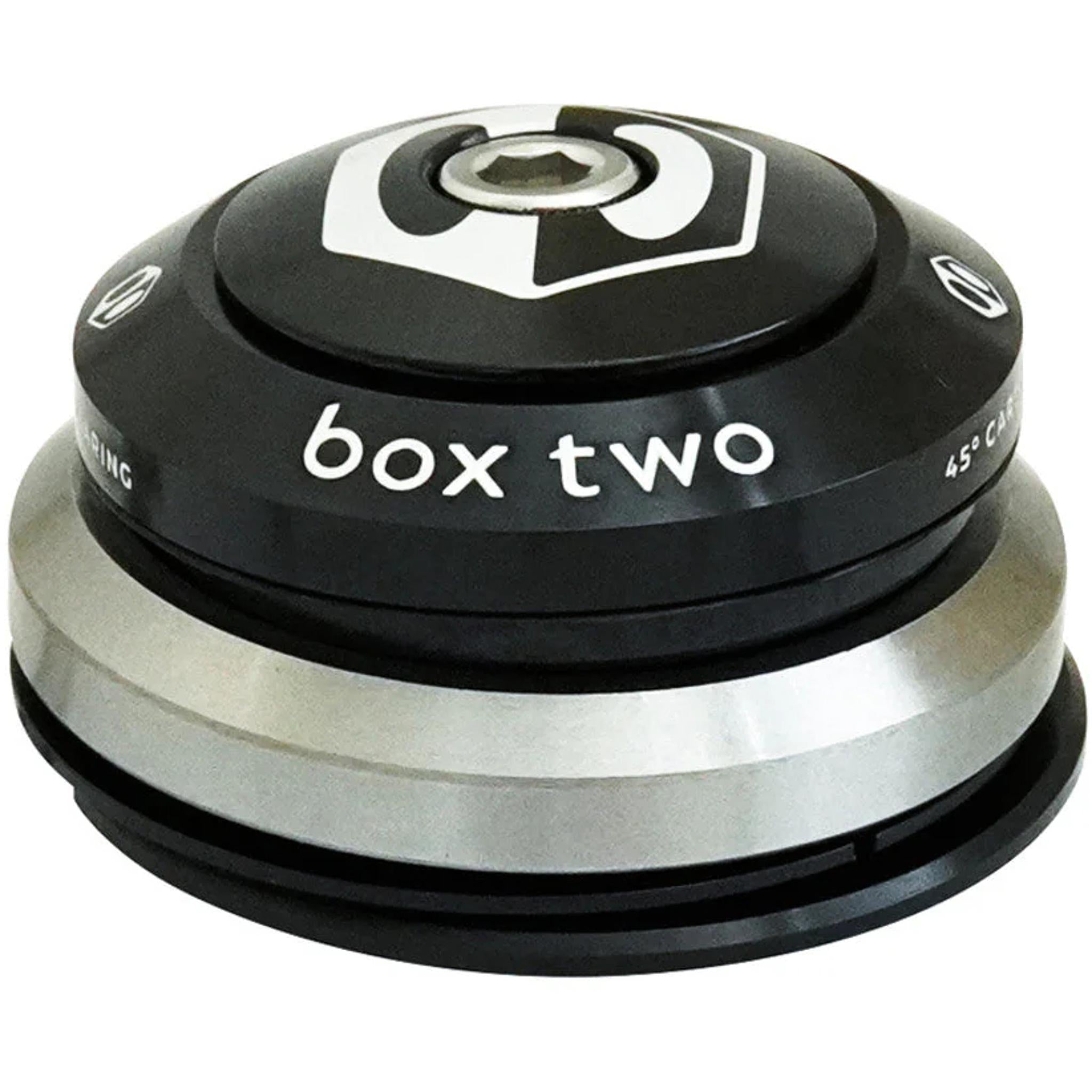 Box Two Tapered Integrated Headset 45x45 Degrees 1.5'' Black