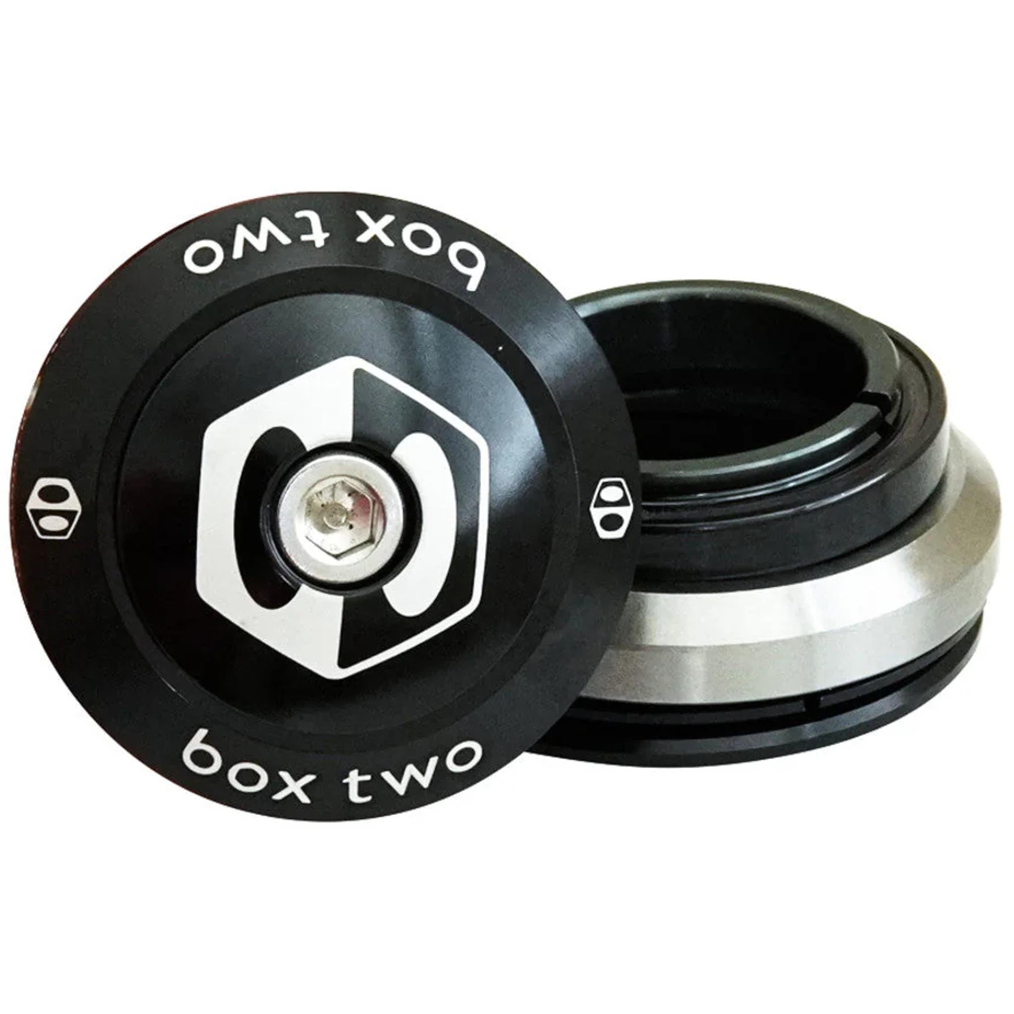 Box Two Tapered Integrated Headset 45x45 Degrees 1.5'' Black