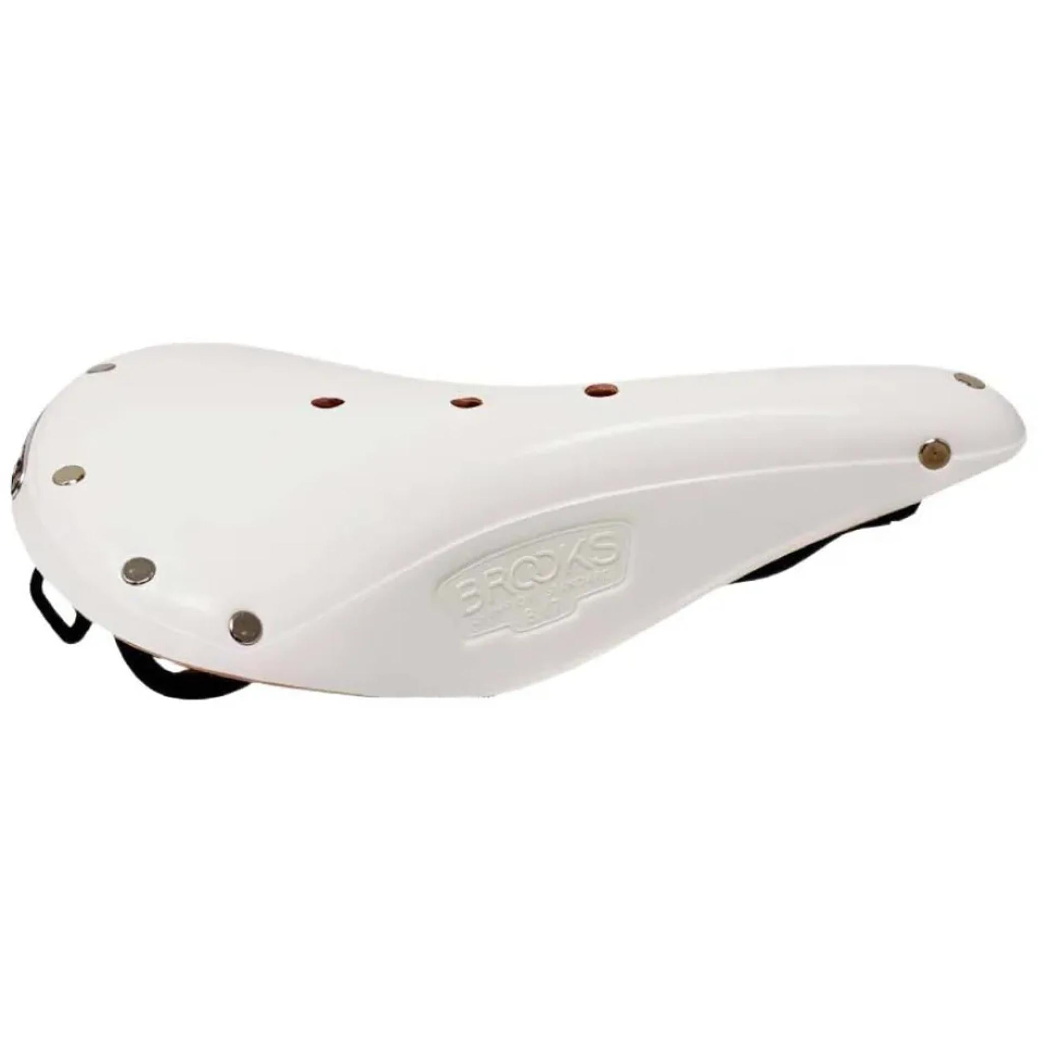 Brooks England B17 Leather Road Saddle White