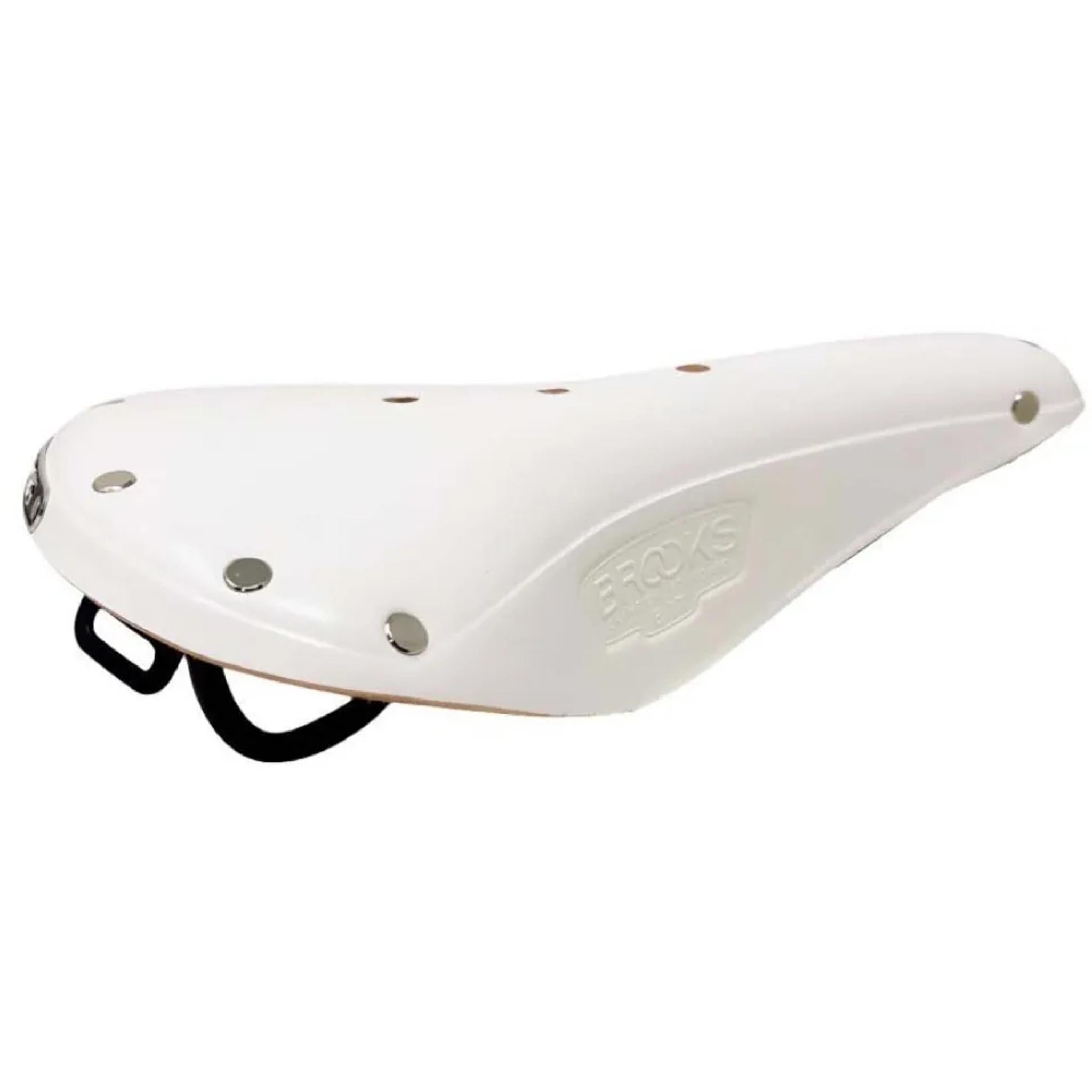 Brooks England B17 Leather Road Saddle White