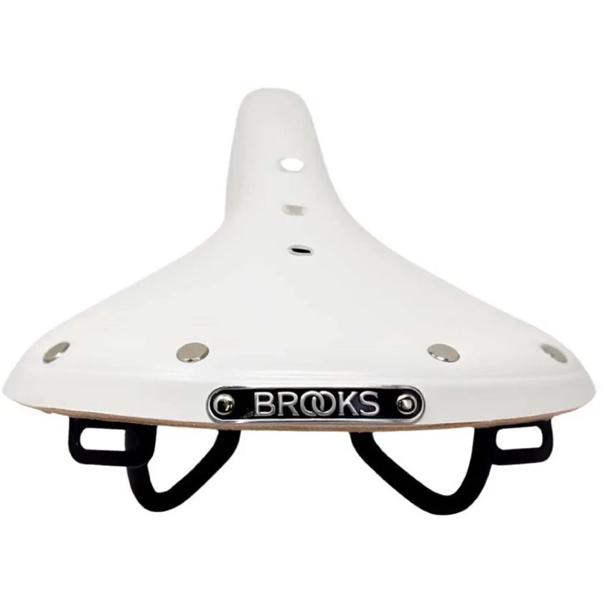 Brooks England B17 Leather Road Saddle White