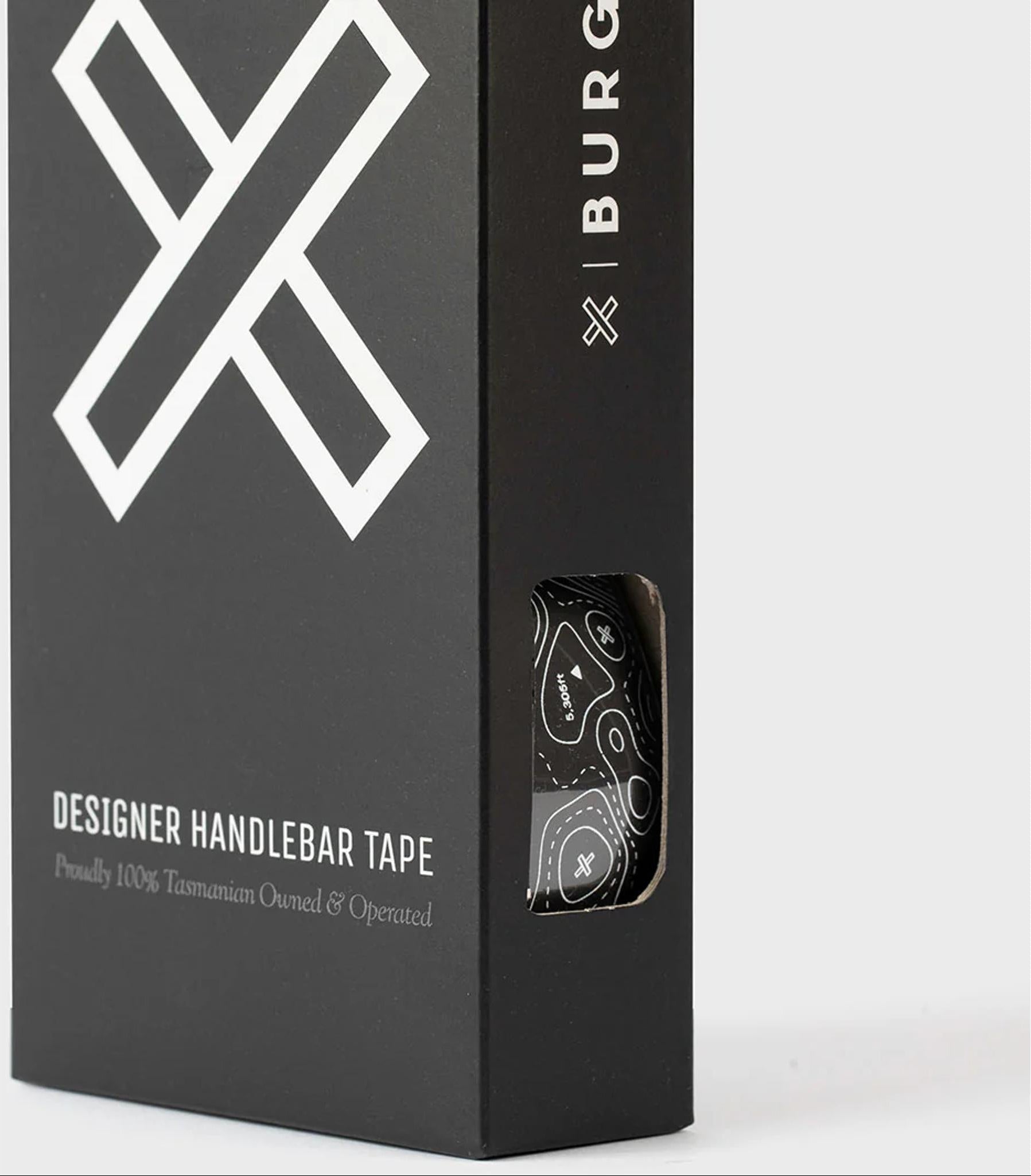 Burgh Ossa Handlebar Tape 220x3cm Black