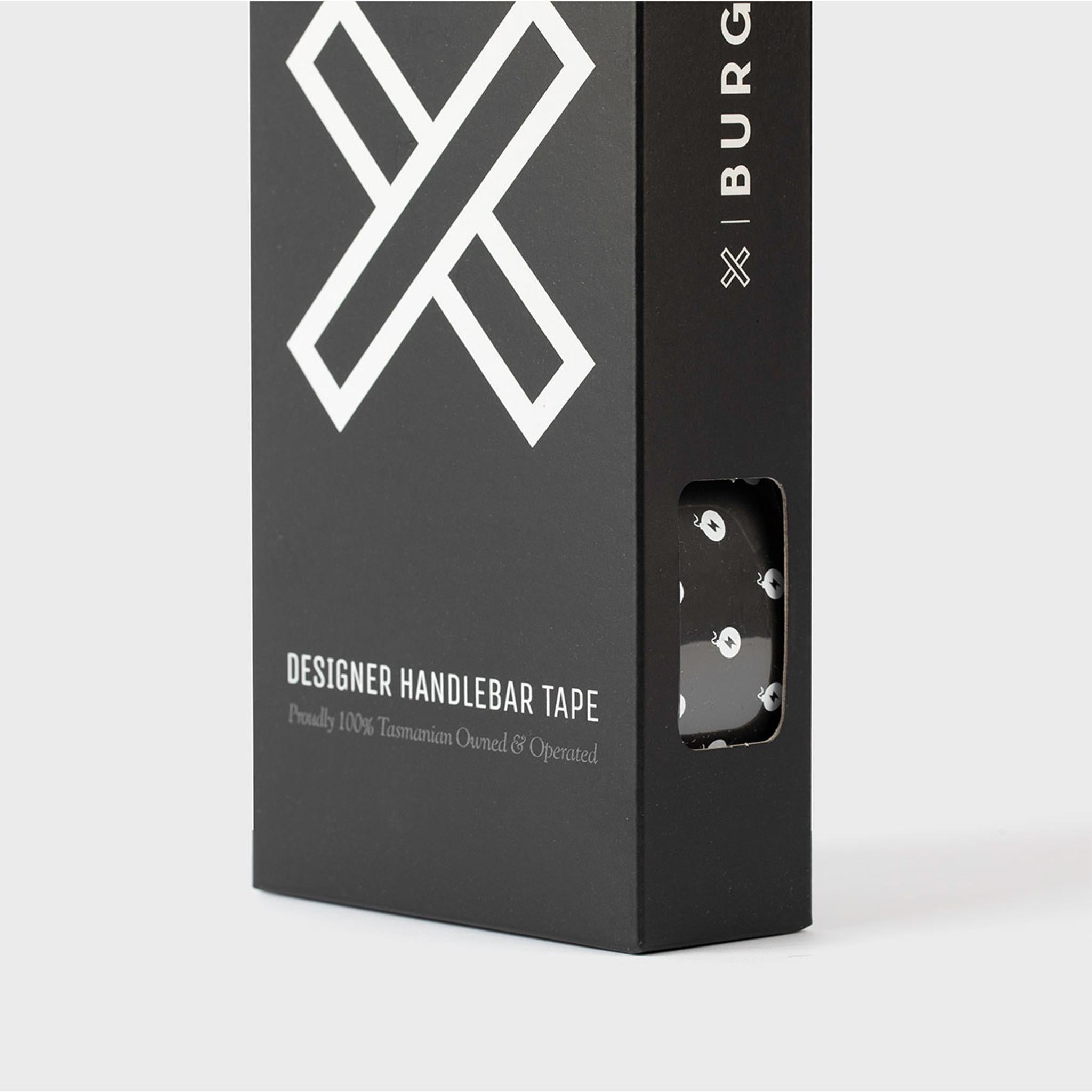 Burgh Wattbombs Handlebar Tape 220x3cm Black