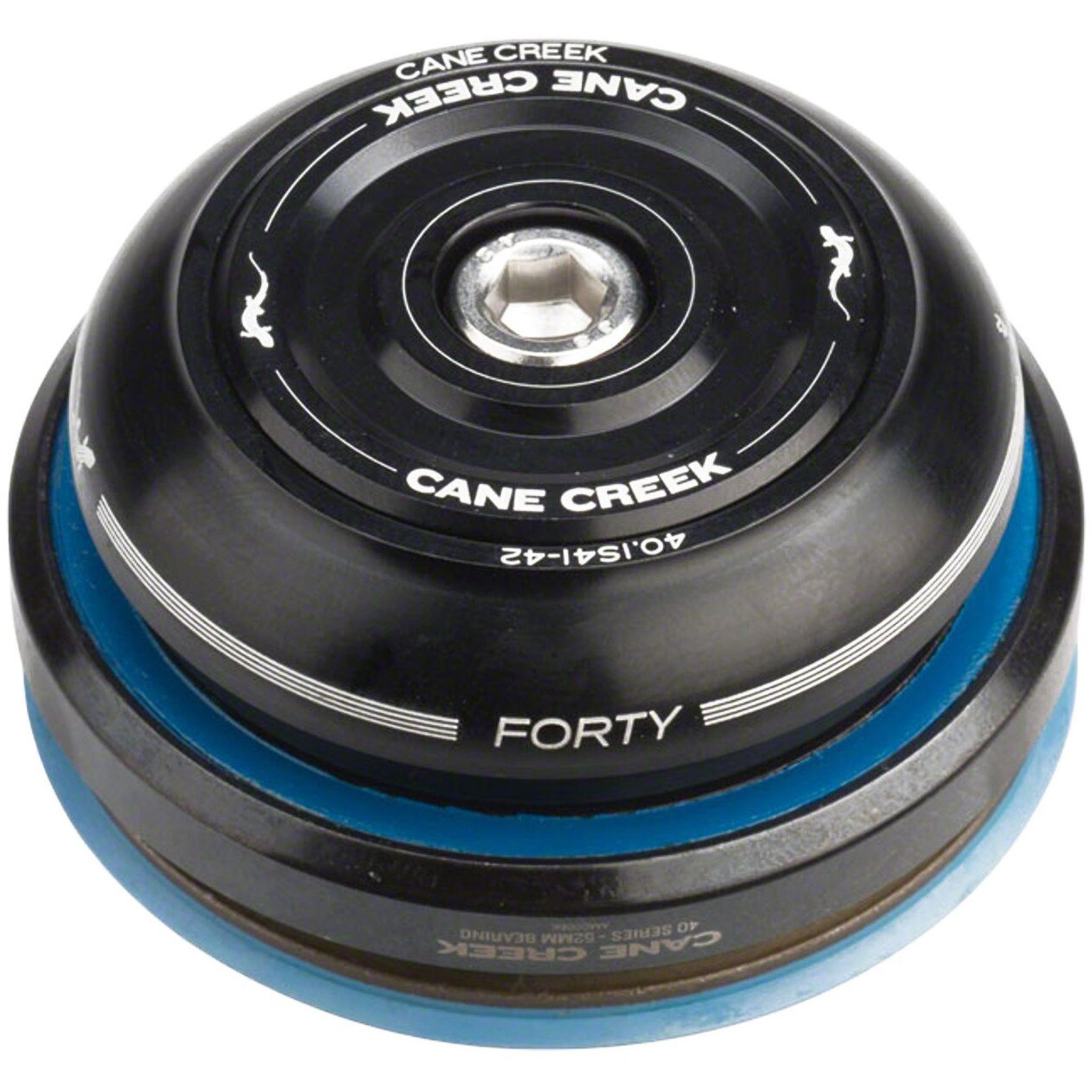 Cane Creek 40-Series IS42/28.6/H9 IS52/40 Tapered Steering Assembly Black