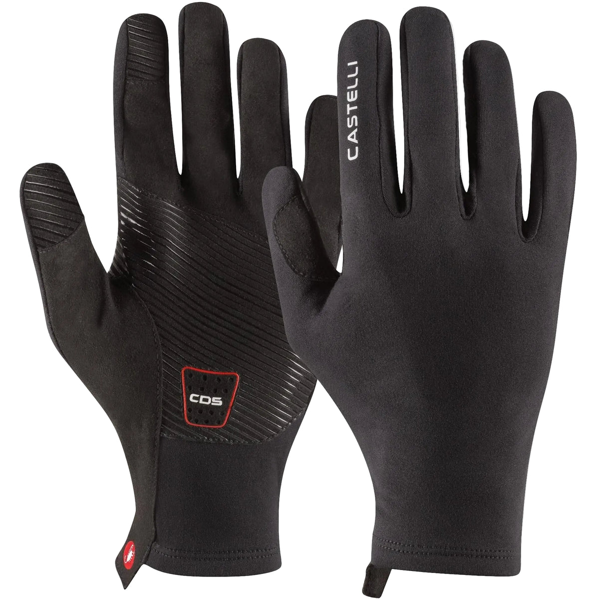 Castelli Lightness 3 Full Finger Road Gloves Black