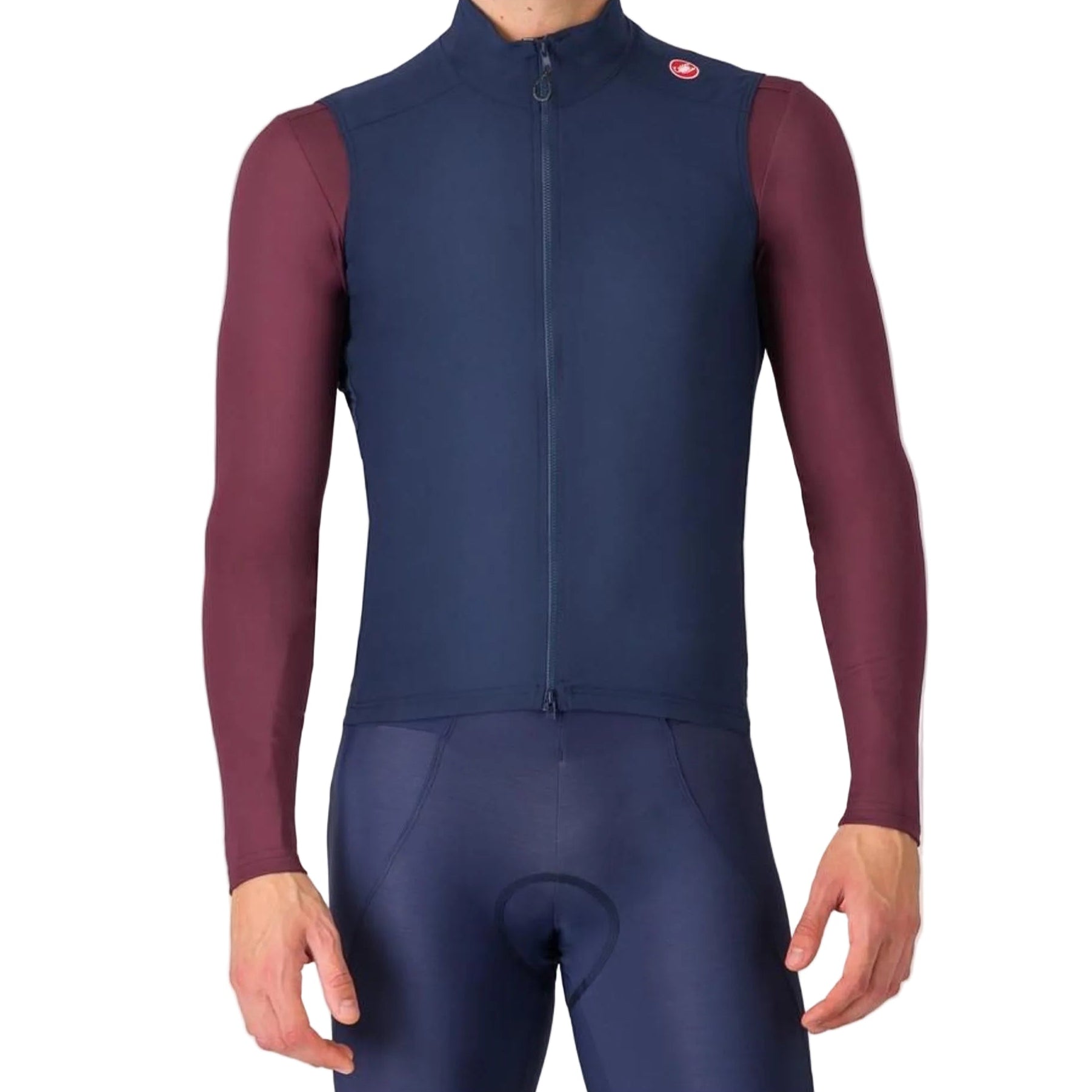 Castelli Men's Espresso Vest Belgian Blue