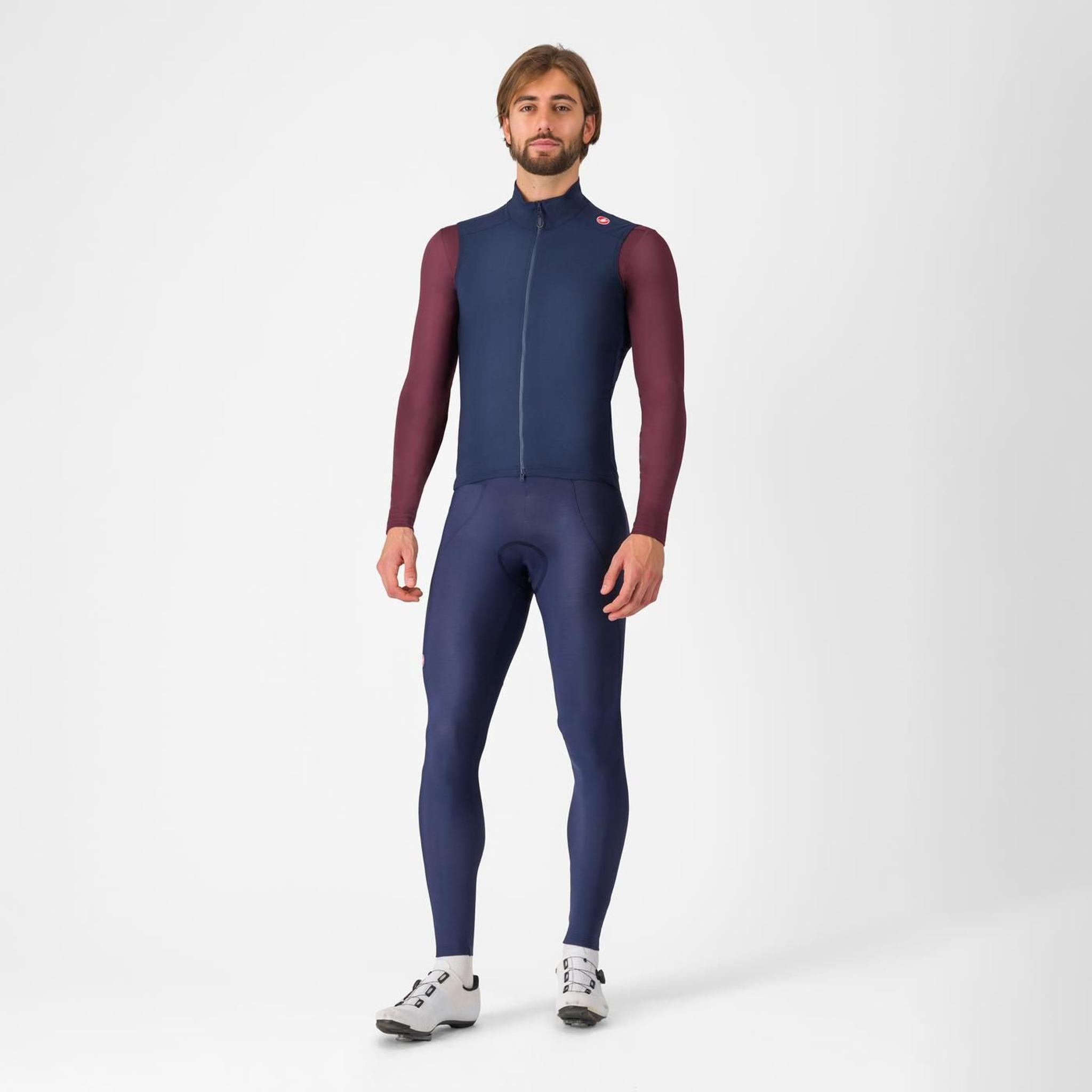 Castelli Men's Espresso Vest Belgian Blue