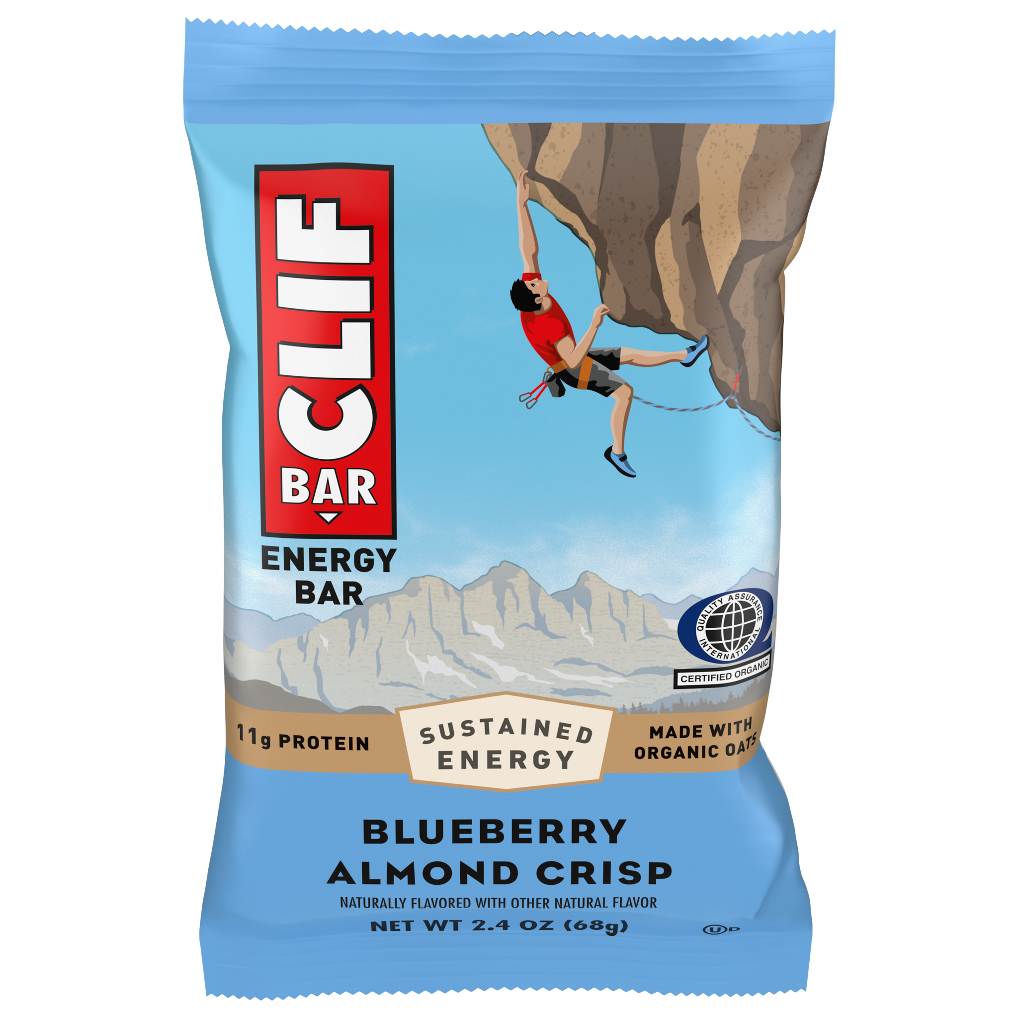 CLIF Bar Energy Bar 68g Blueberry Almond Crisp