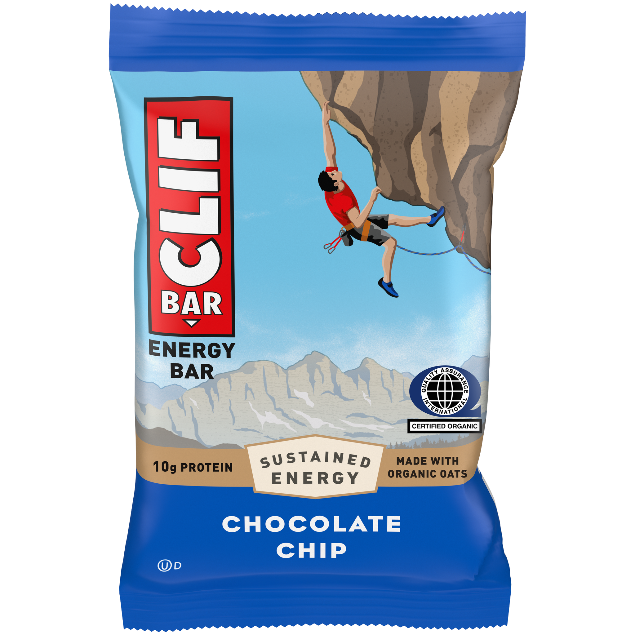 CLIF Bar Energy Bar 68g Chocolate Chip (Box Of 12)