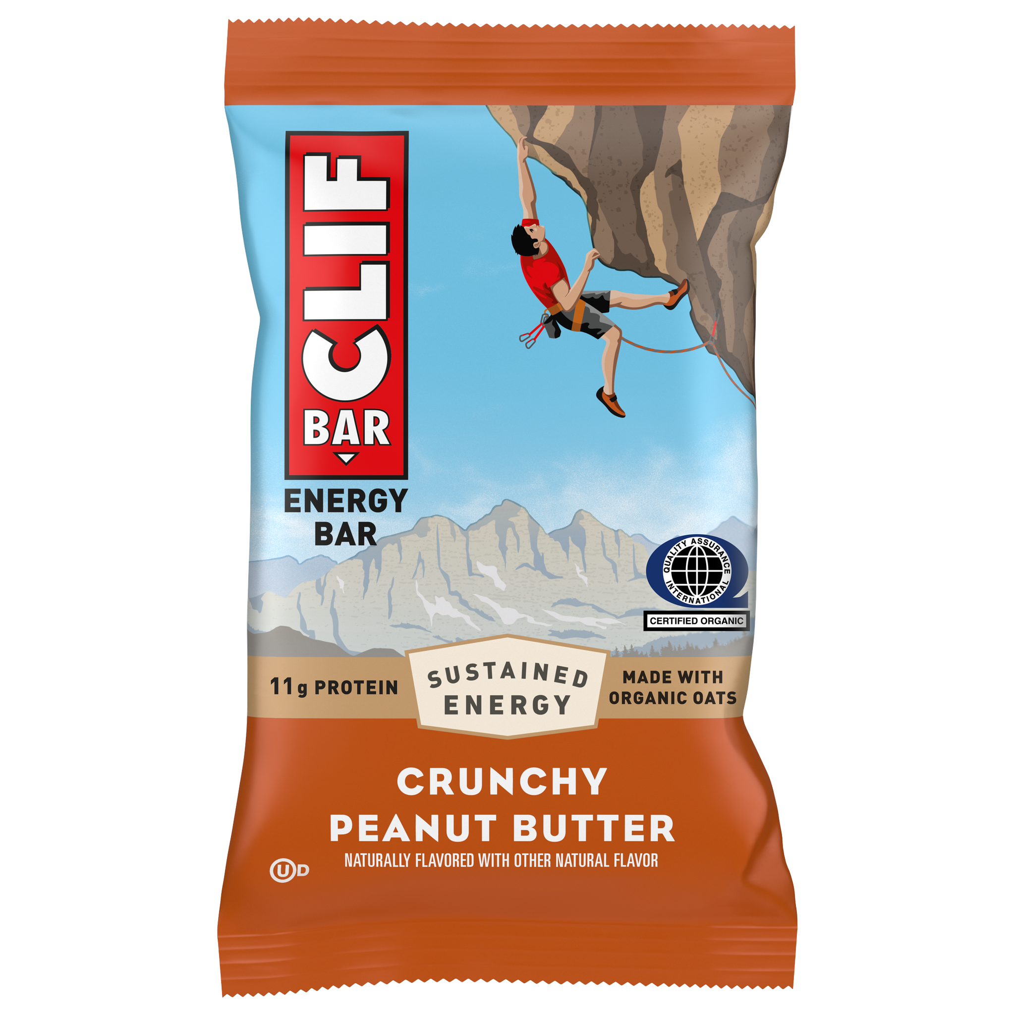 CLIF Bar Energy Bar 68g Crunchy Peanut Butter (Box of 12)