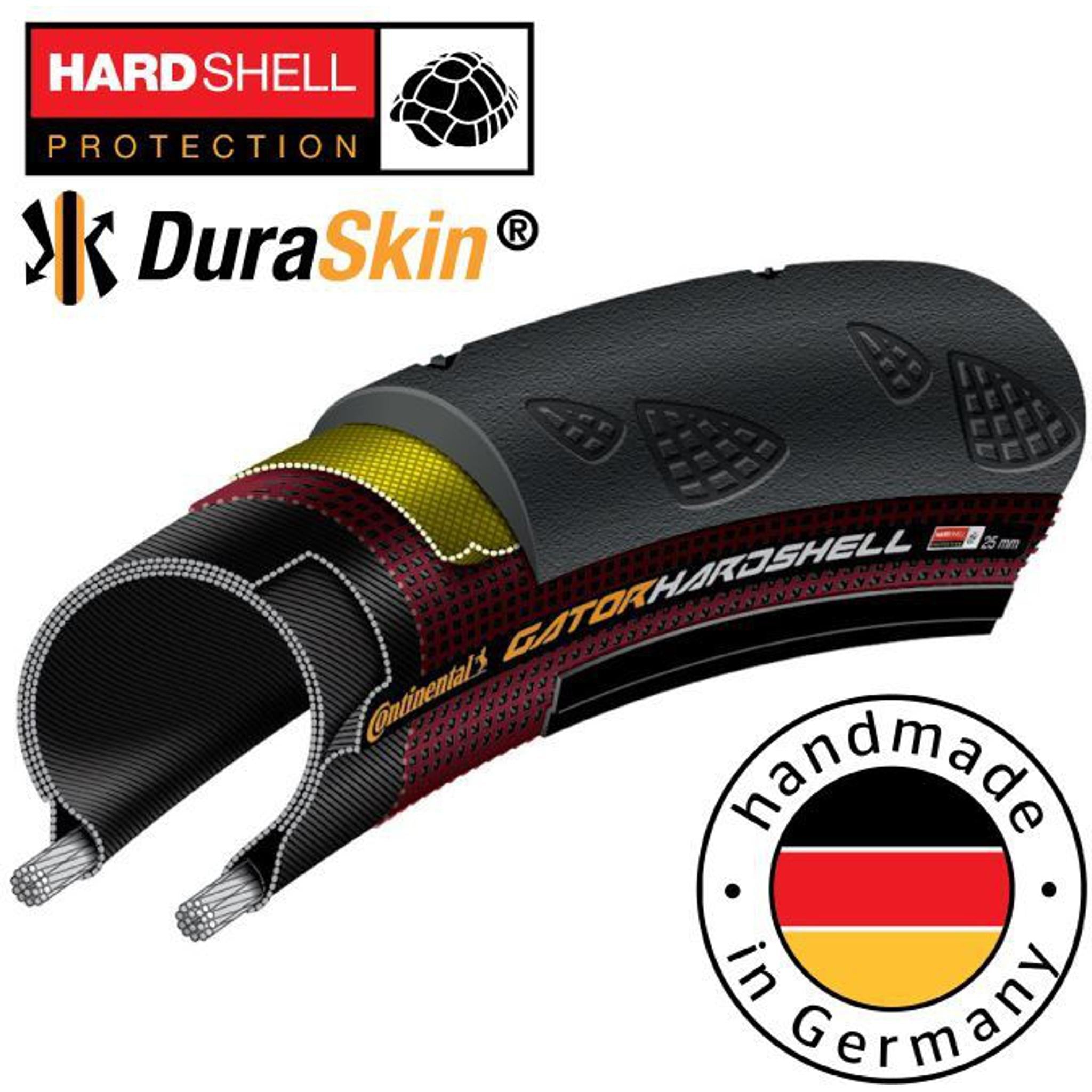 Continental GatorHardshell Folding Road Tyre 700x25c