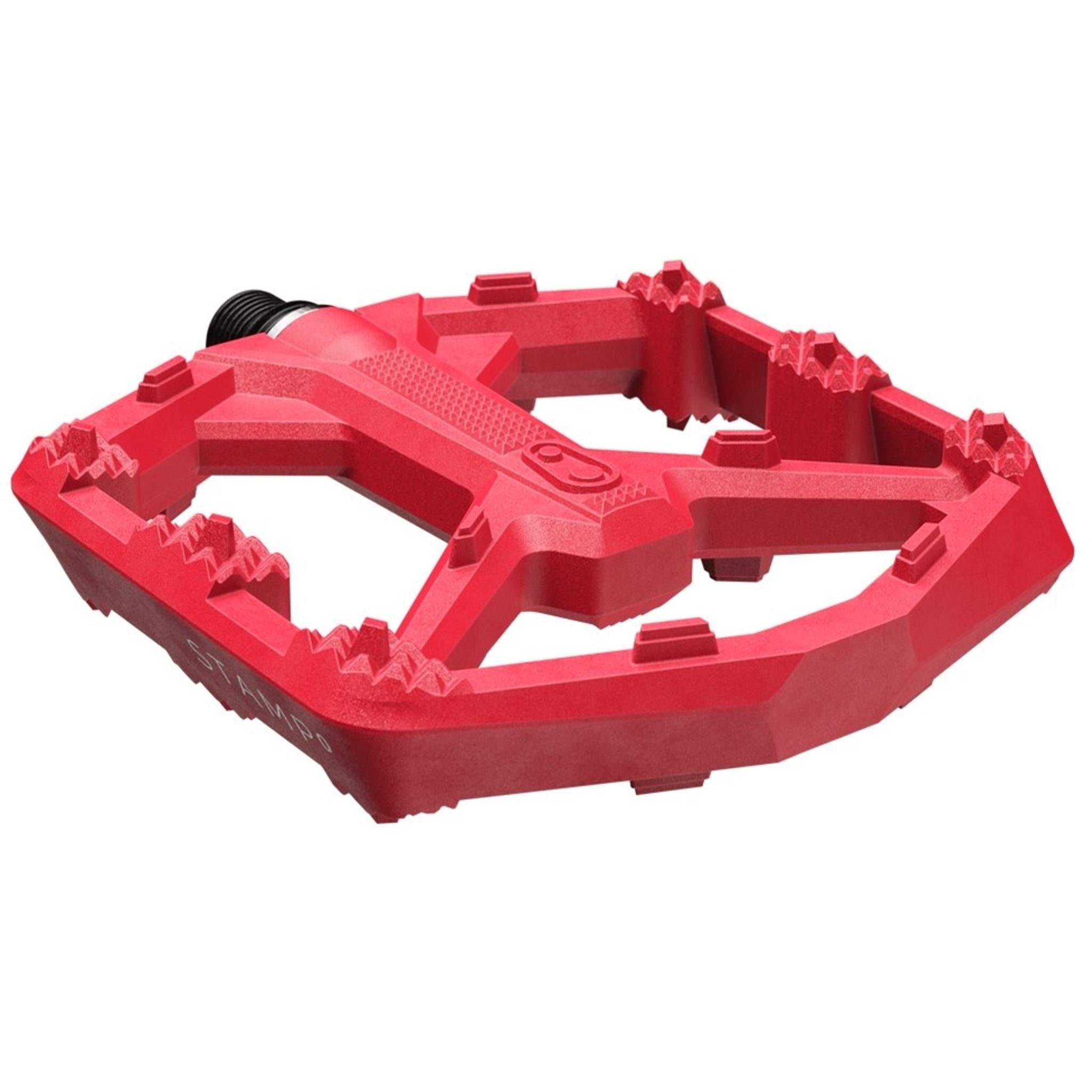 Crankbrothers Stamp 0 Large Flat Pedals Bright Red