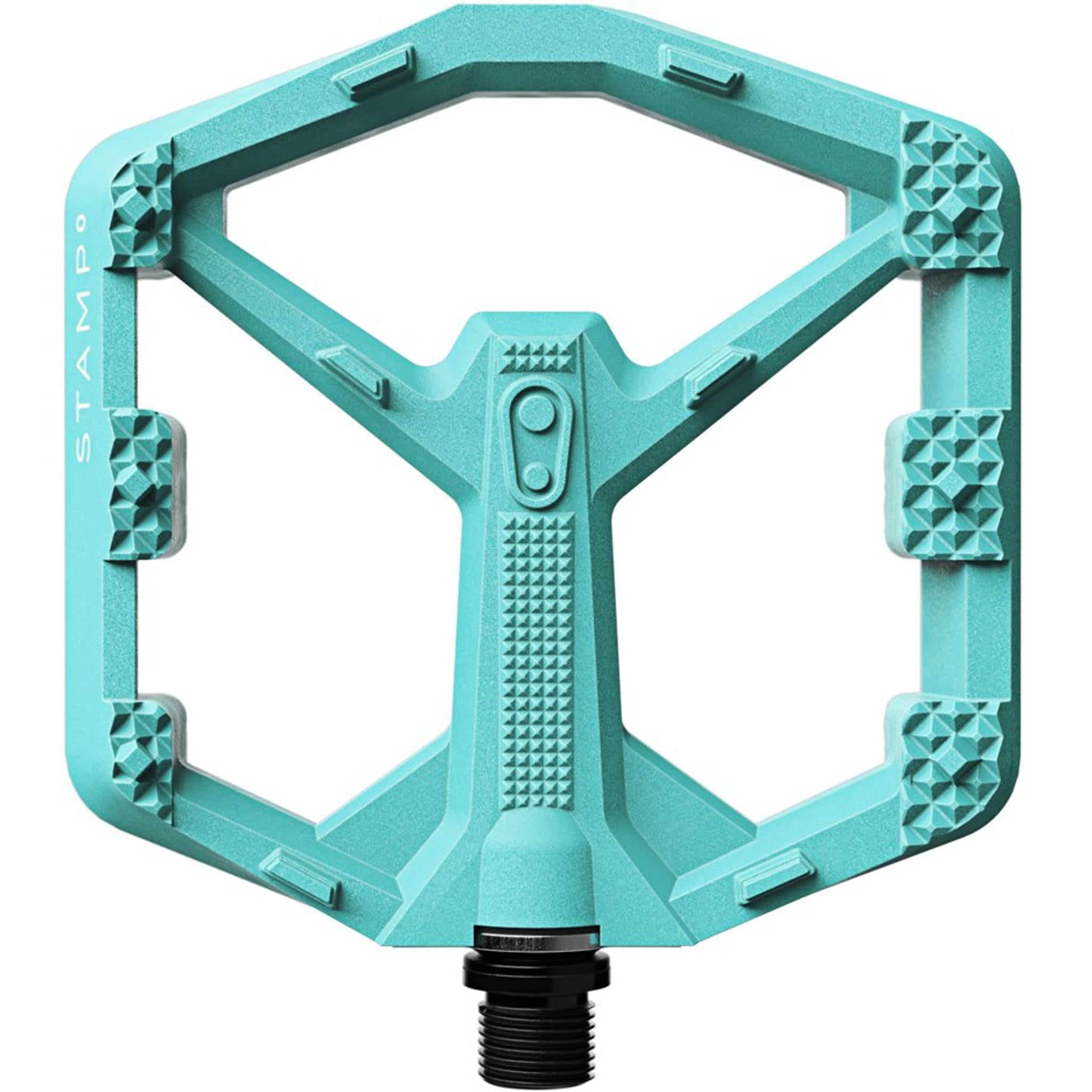Crankbrothers Stamp 0 Small Flat MTB Pedals Turquoise
