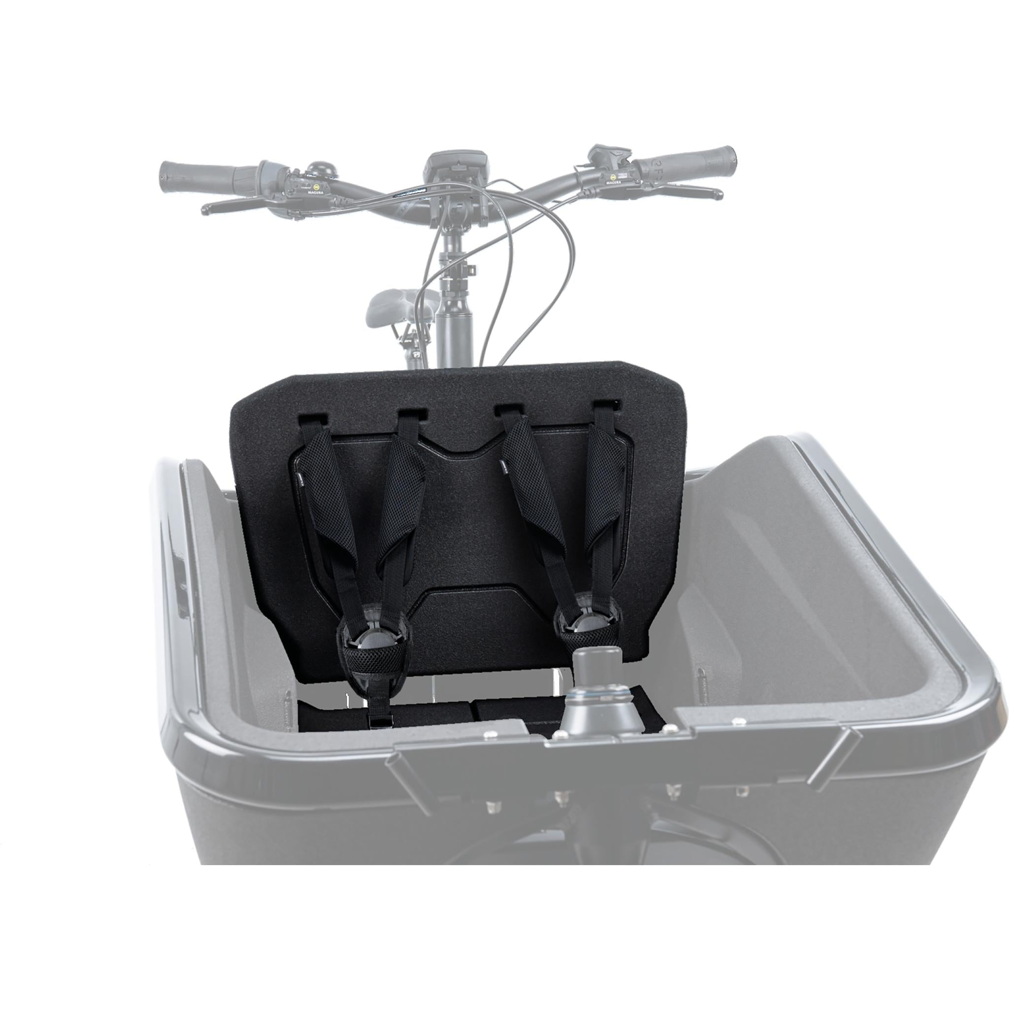 Cube 2 Child Seat 2.0 with Belts - for Cube Cargo Bikes