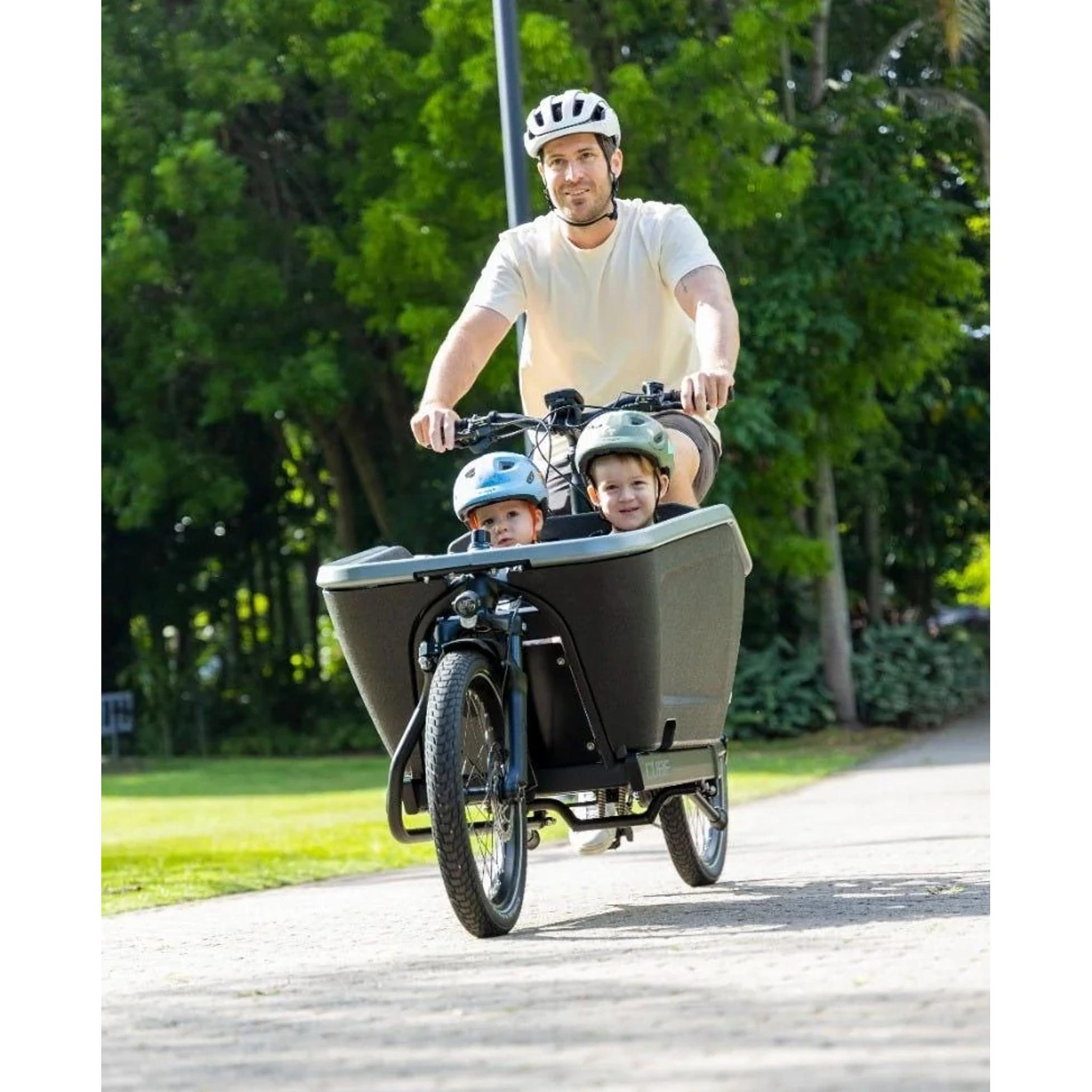 Cube 2 Child Seat 2.0 with Belts - for Cube Cargo Bikes
