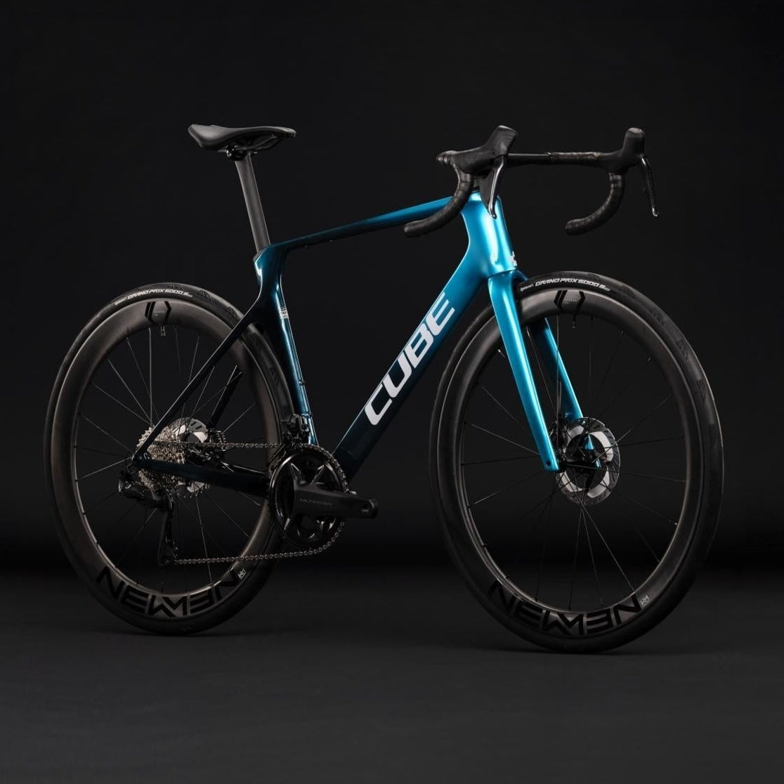 Cube Agree C:62 Race Road Bike Chromeblue'n'Liquidblue