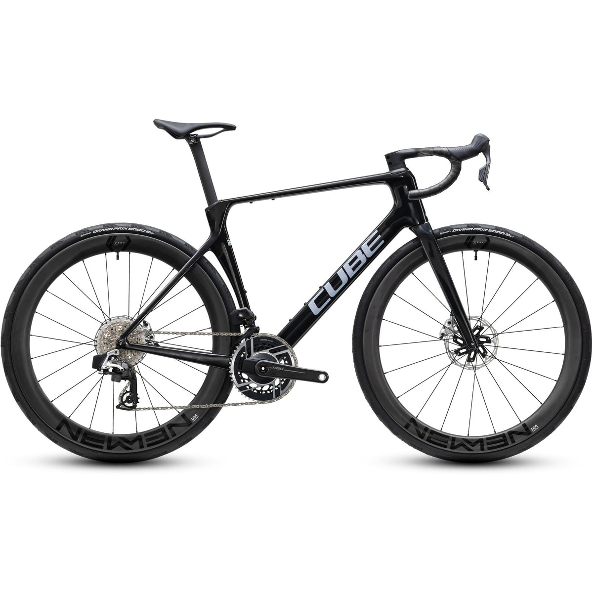 Cube Agree C:62 SLT AXS Road Race Bike Blackpearl'n'Switchwhite