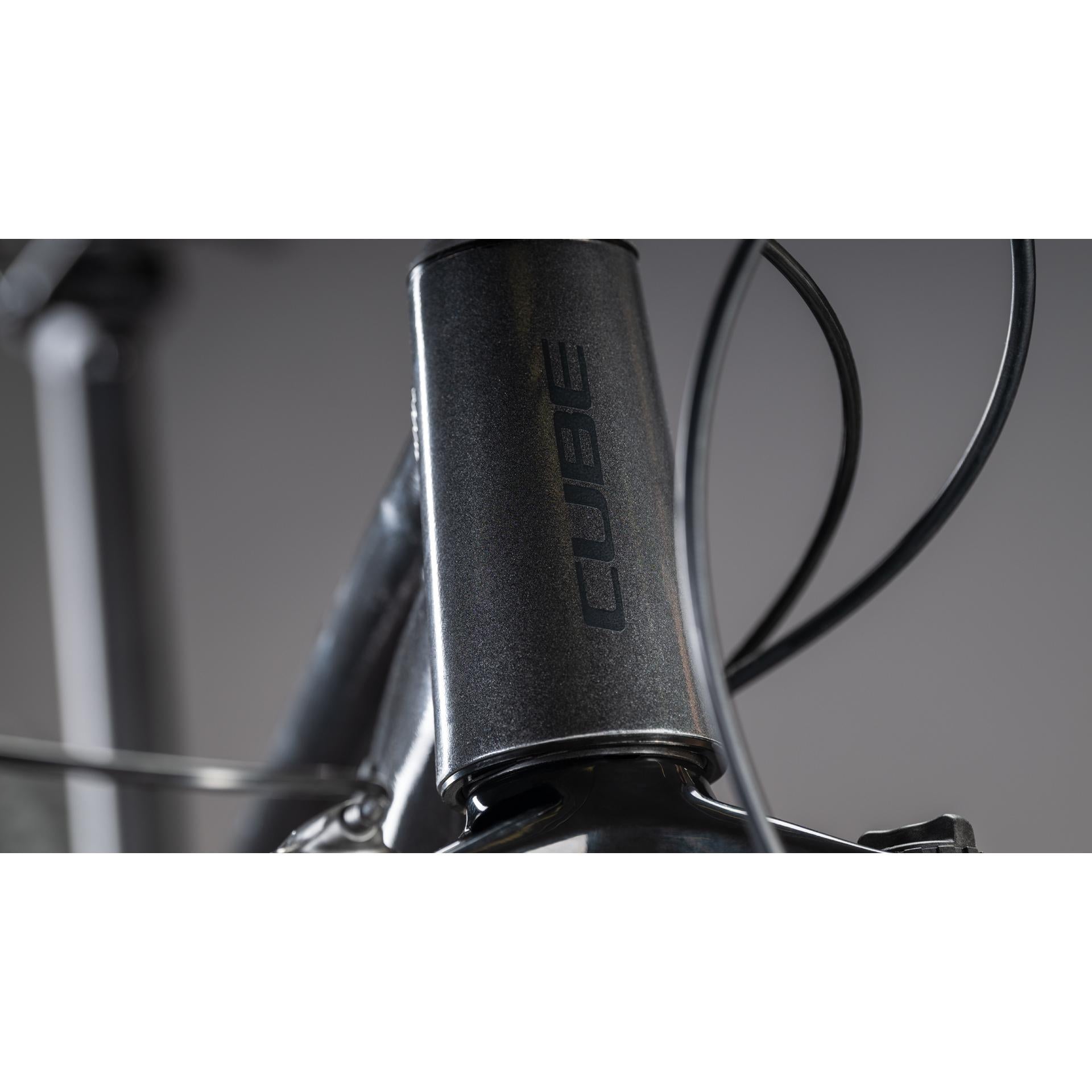 Cube Aim SLX Hardtail Mountain Bike Slateblack'n'Black