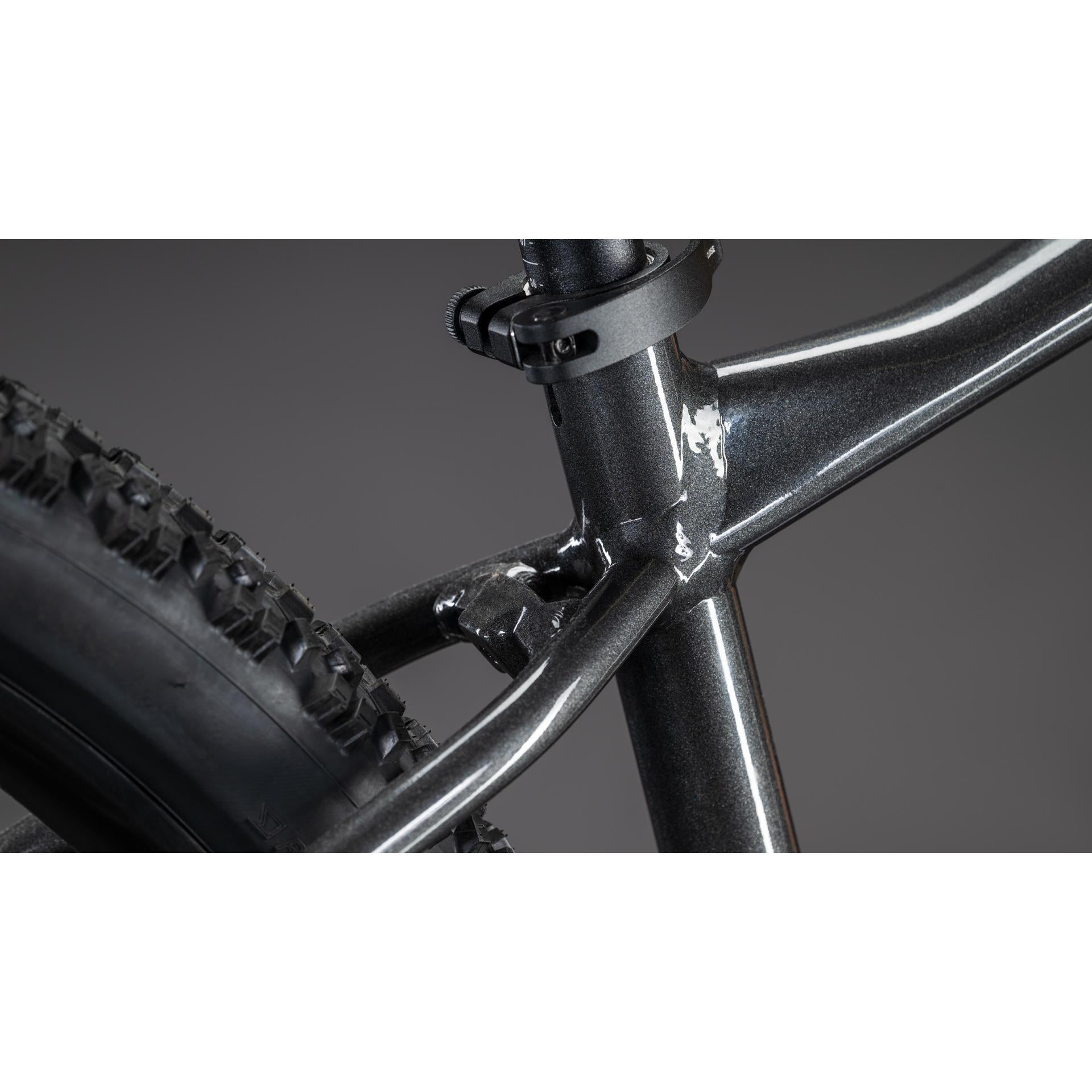 Cube Aim SLX Hardtail Mountain Bike Slateblack'n'Black