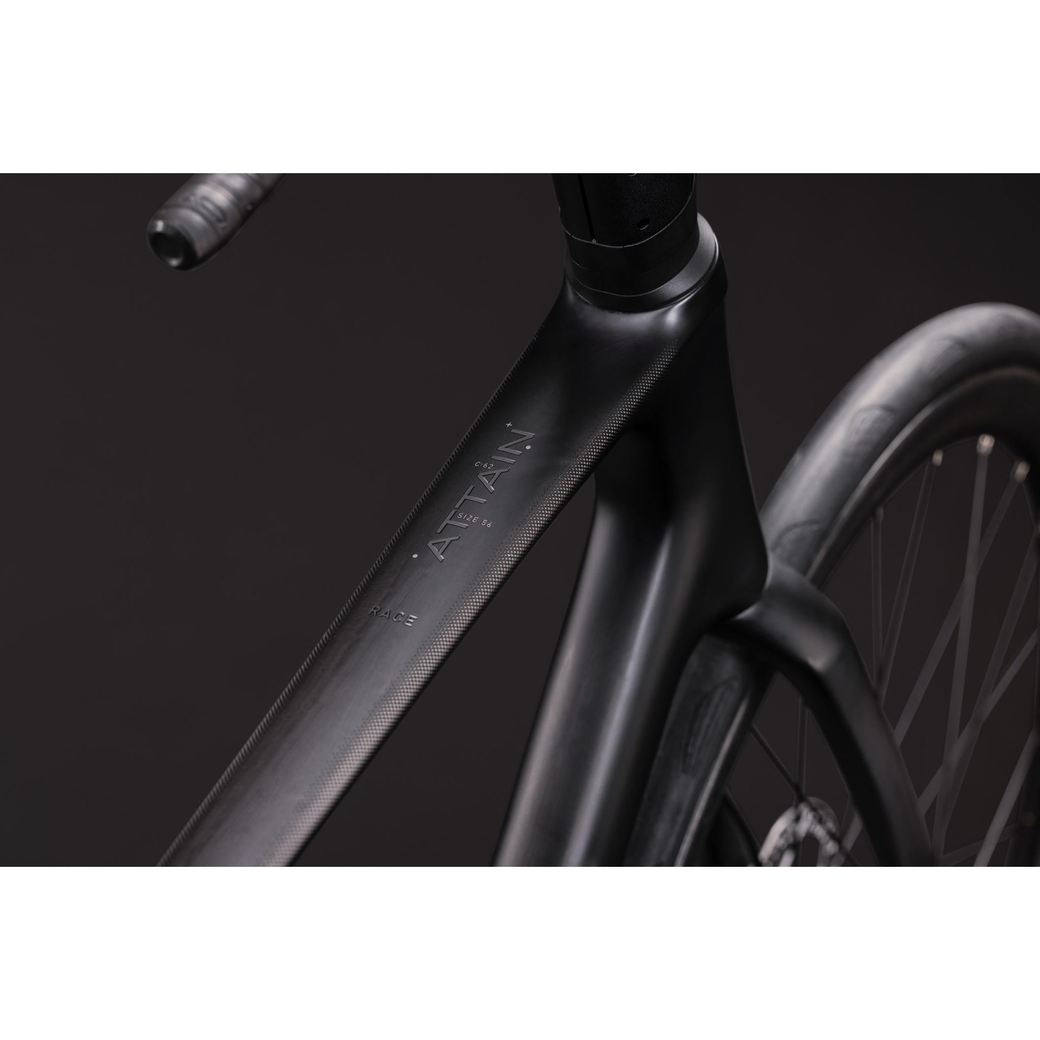 Cube Attain C:62 Race Road Bike Carbon'n'Coal Chrome
