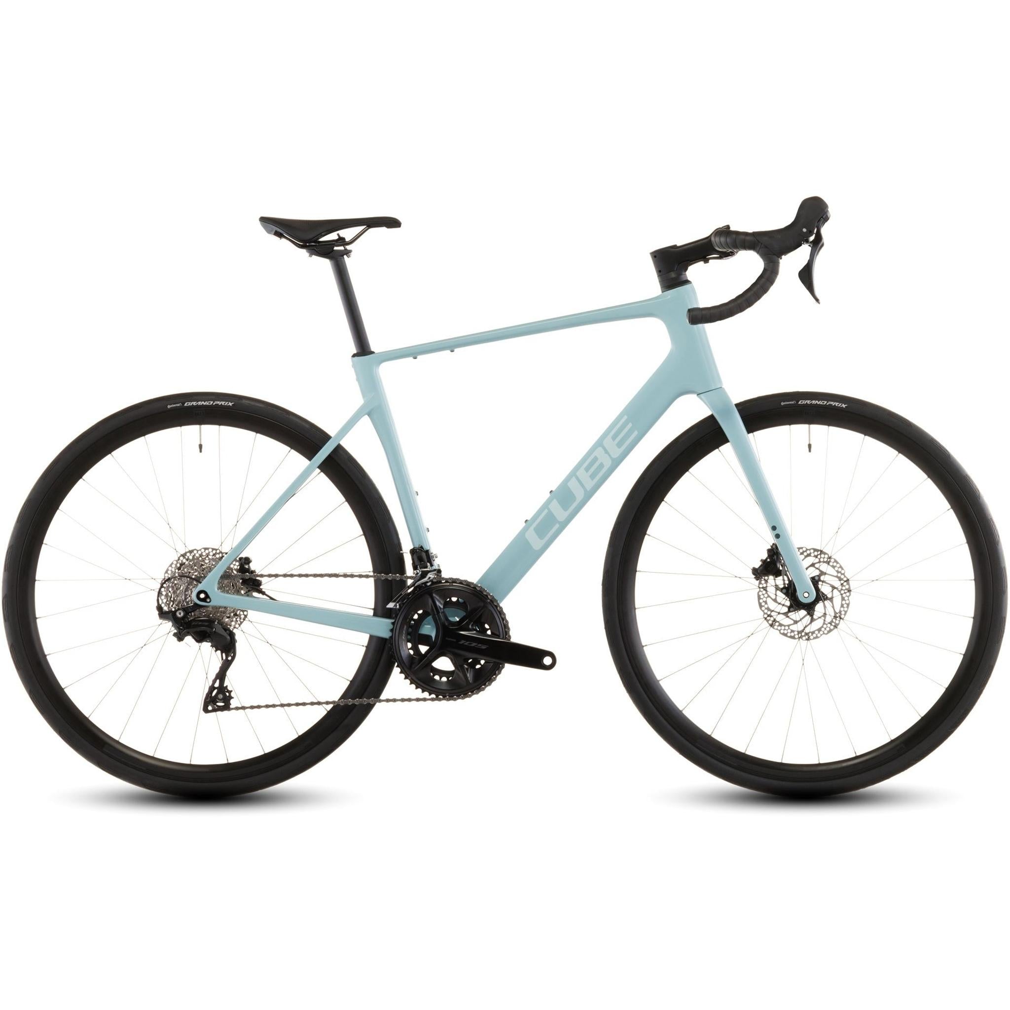 Cube Attain C:62 Race Road Bike Skylightblue'n'Cyan