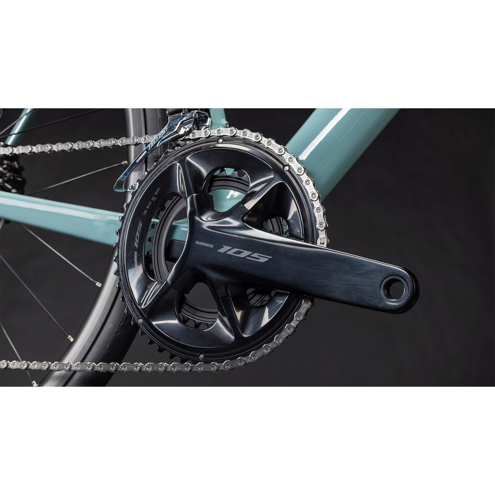 Cube Attain C:62 Race Road Bike Skylightblue'n'Cyan