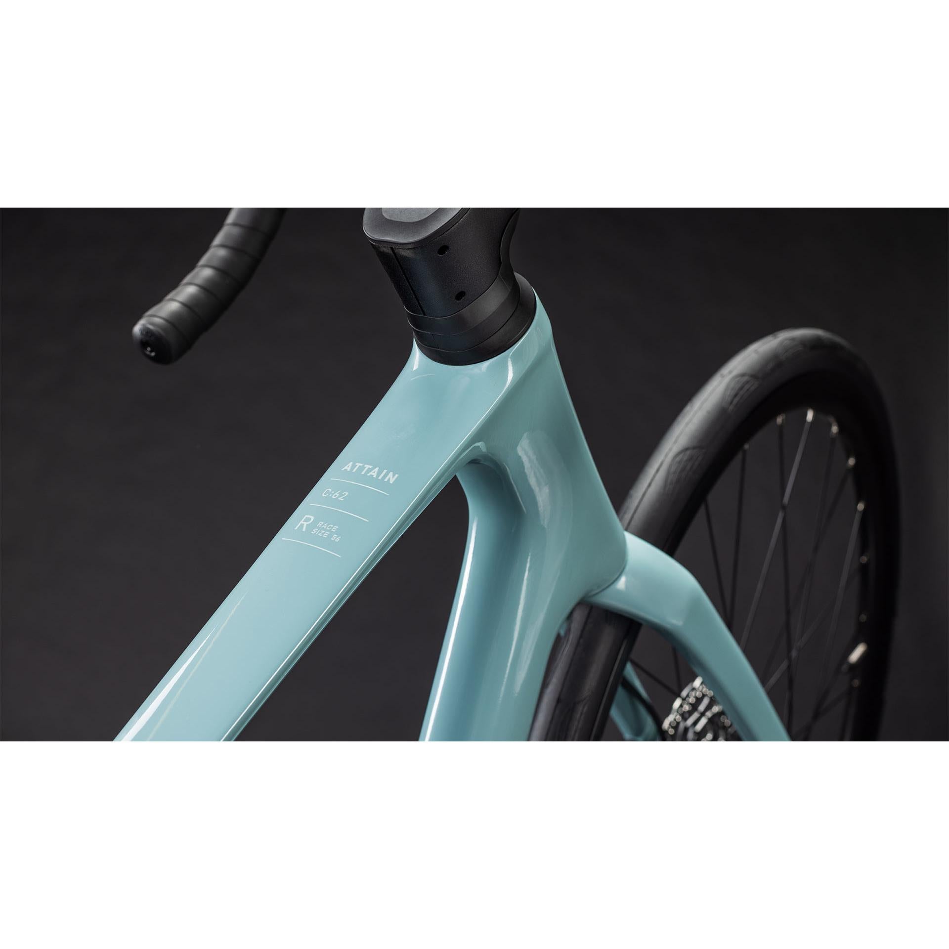 Cube Attain C:62 Race Road Bike Skylightblue'n'Cyan