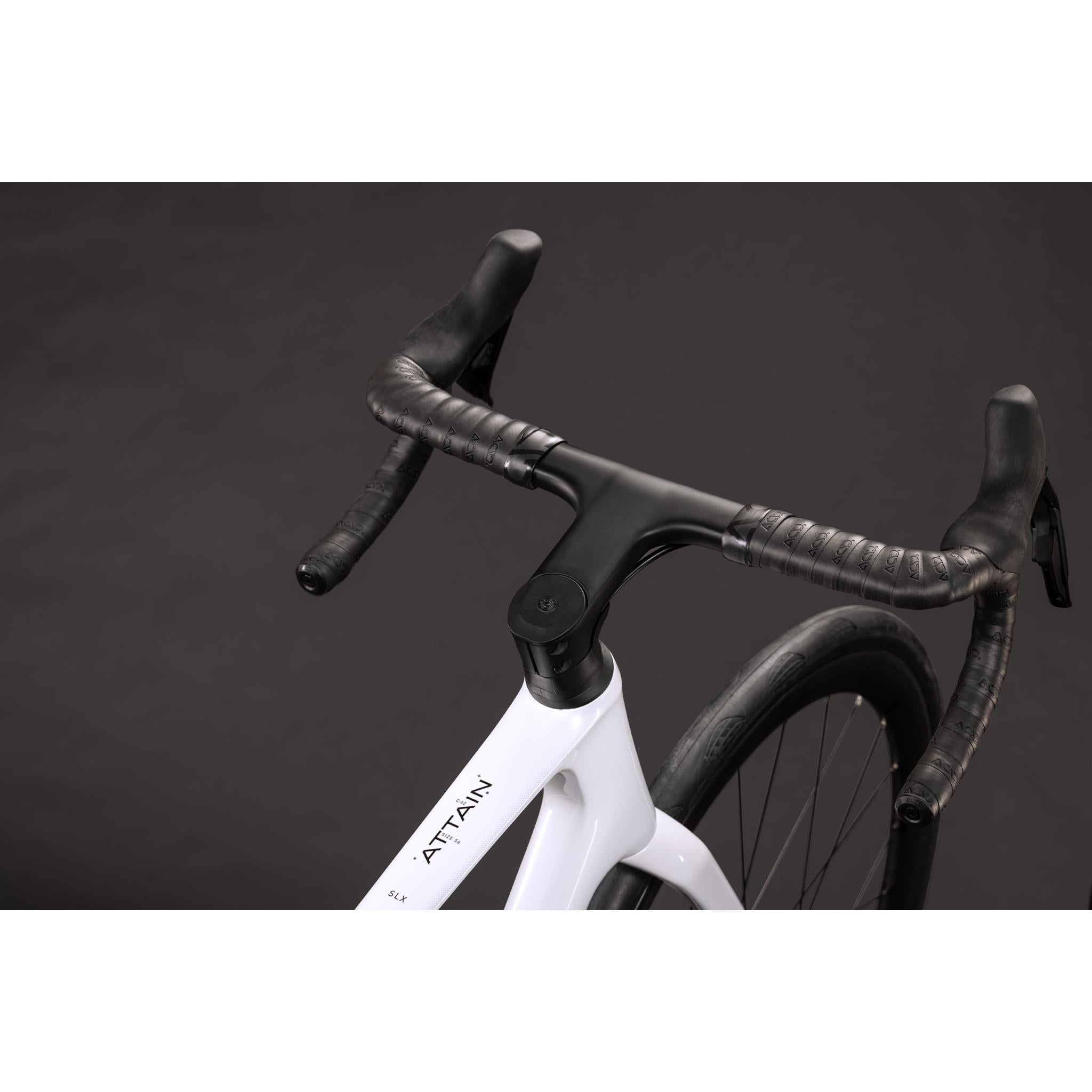 Cube Attain C:62 SLX Road Bike Metallic White'n'Black