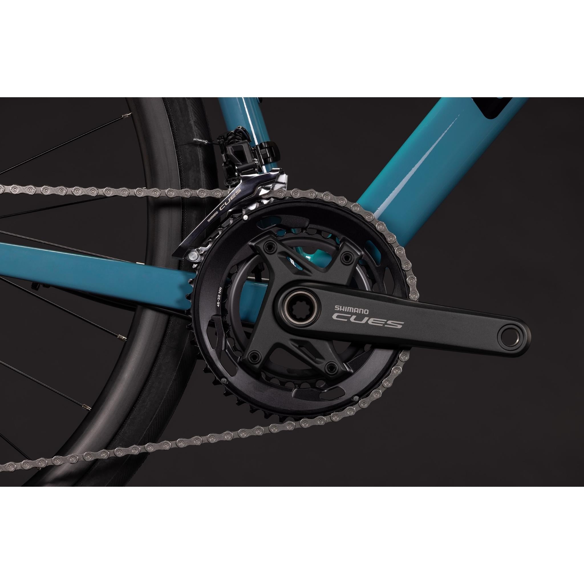 Cube Attain Pro Road Bike Surf Blue'n'Black