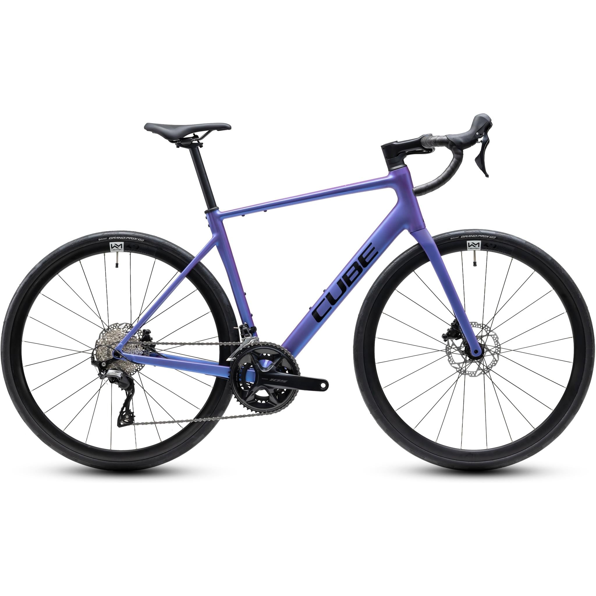 Cube Attain SLX Road Bike Blue Iris'n'Black